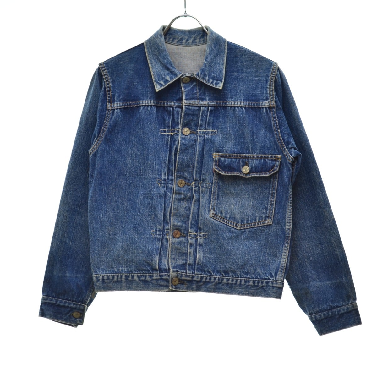 LEVIS / リーバイス 〜50s 506XX 片面 針無しバックル 1枚袖 1st