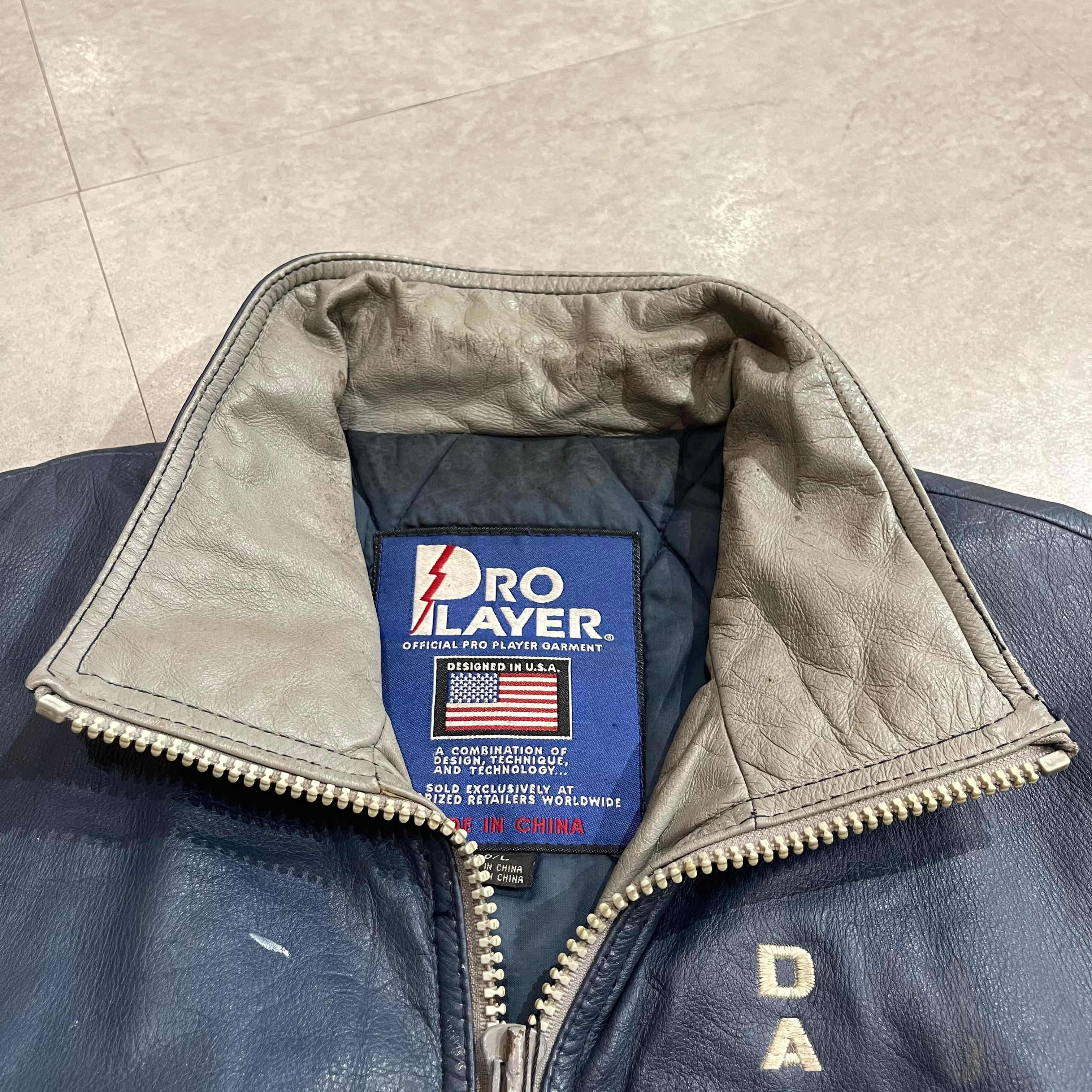 size:L【 DALLAS COWBOYS 】ダラス・カウボーイズ レザージャケット