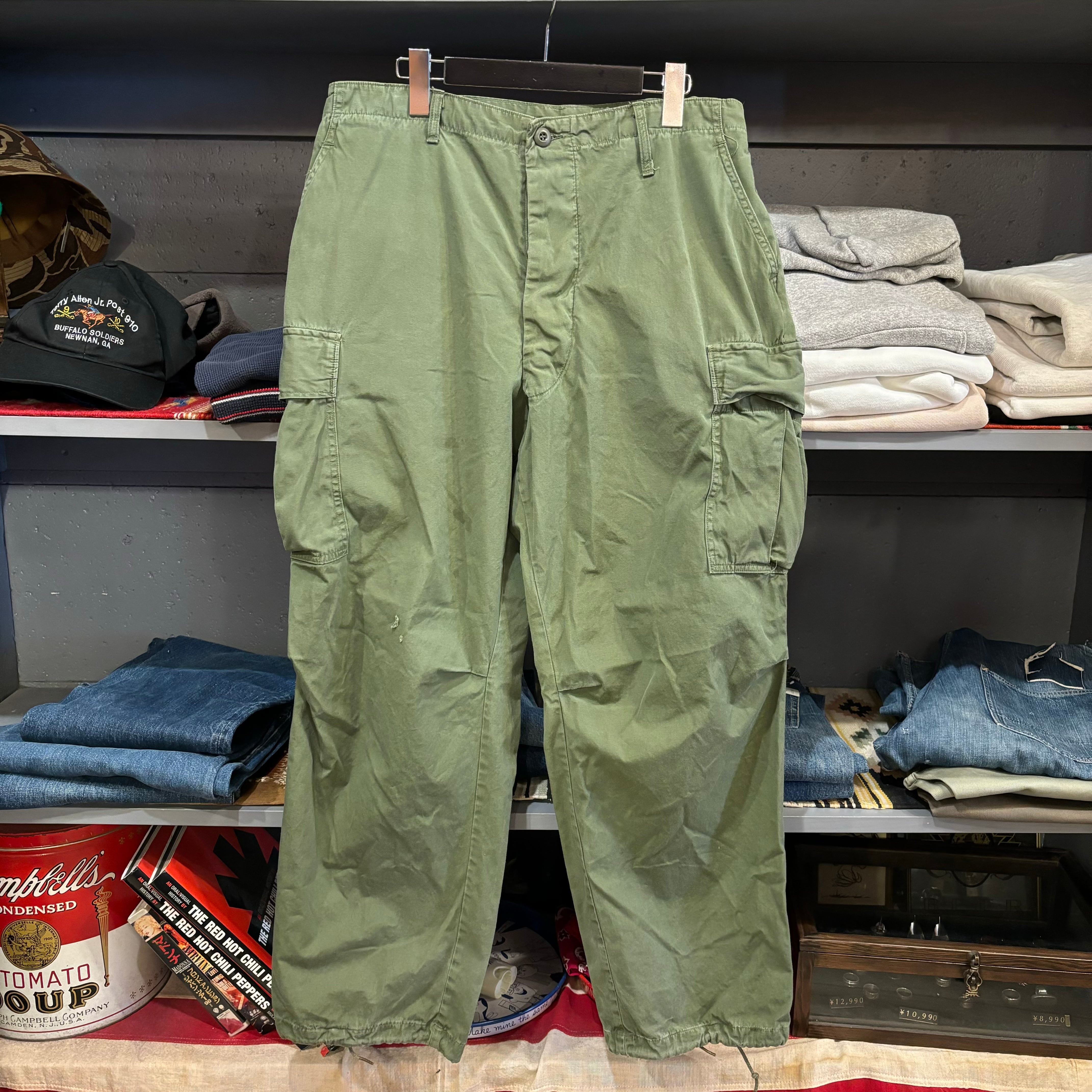 60s U.S.Army Jungle Fatigue Pants 