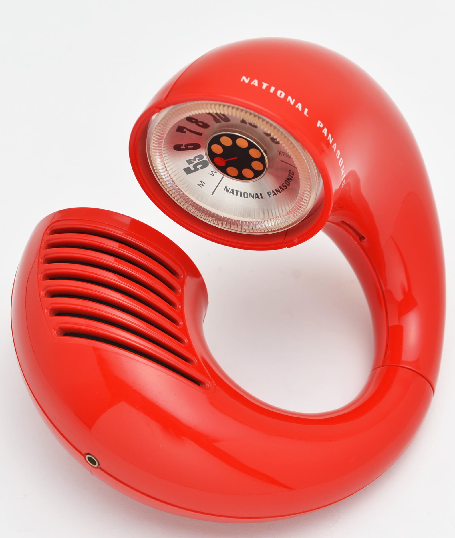 ジャンクPanasonic R-72 パナペット・クルン AMラジオ イエロー☆ R-72