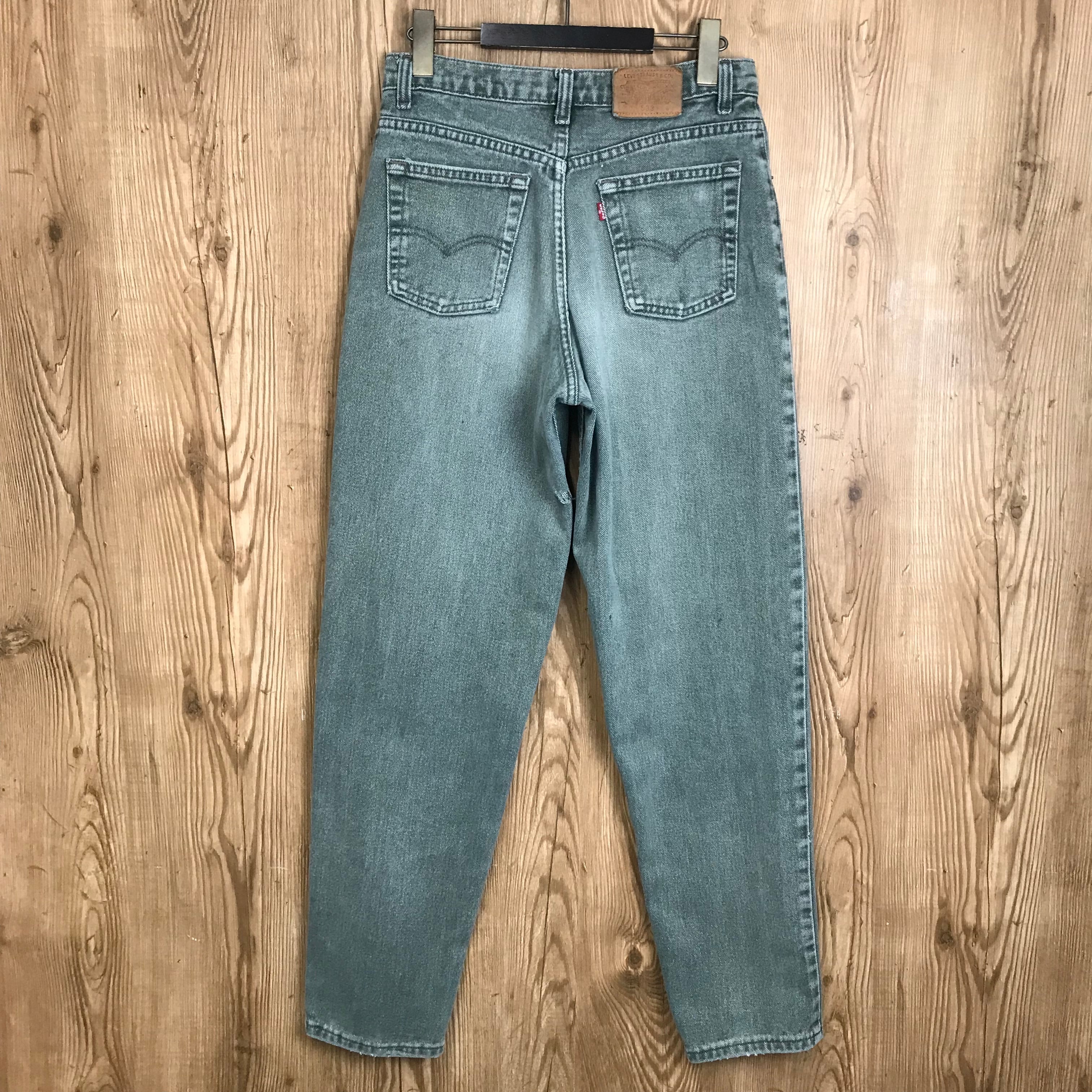 90s Levi's 533 Fade Denim Pants リーバイス 533 テーパード デニム