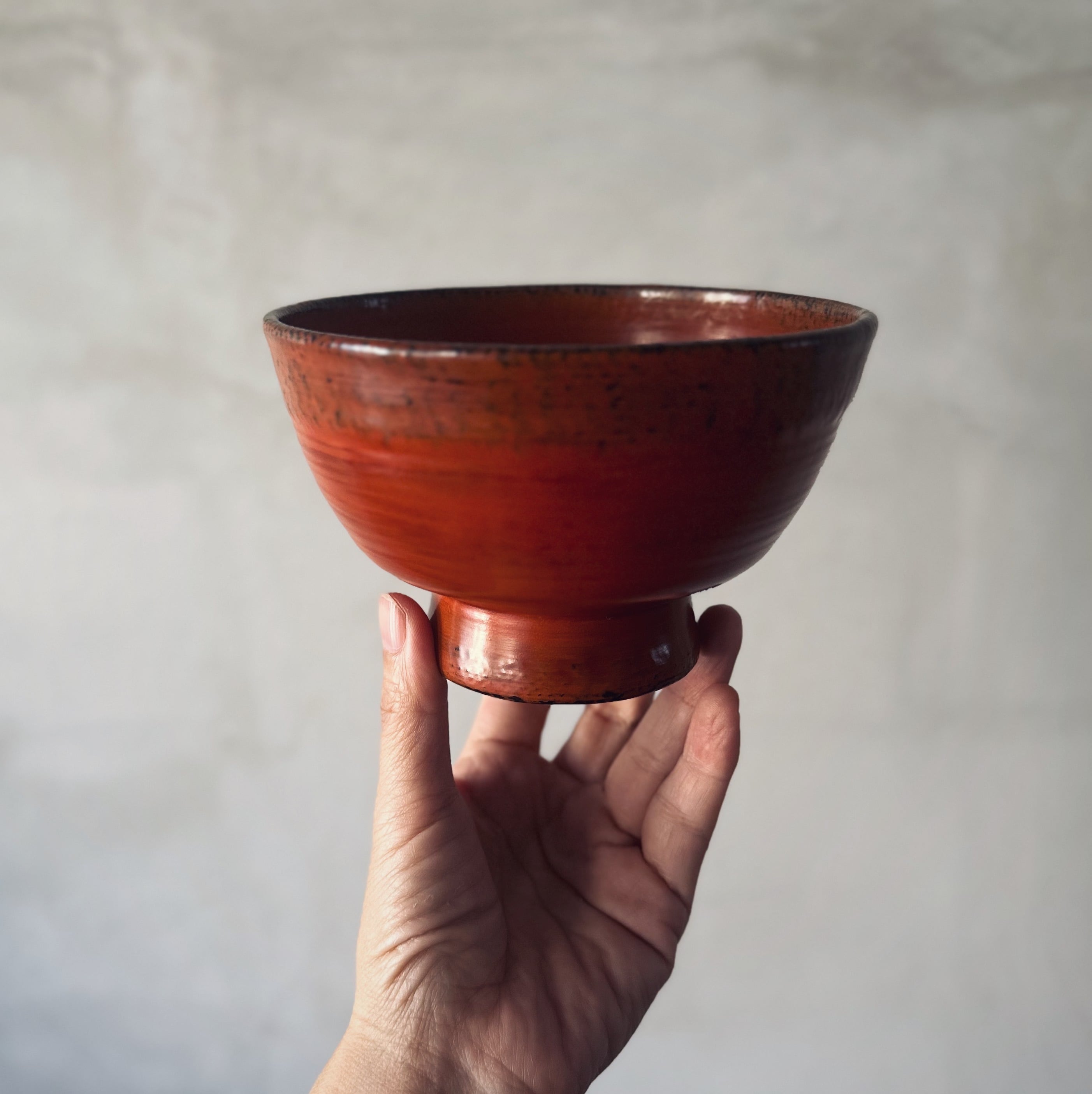 洗朱根来椀／太田修嗣／根来塗／漆器 | 白鳥座雑貨店