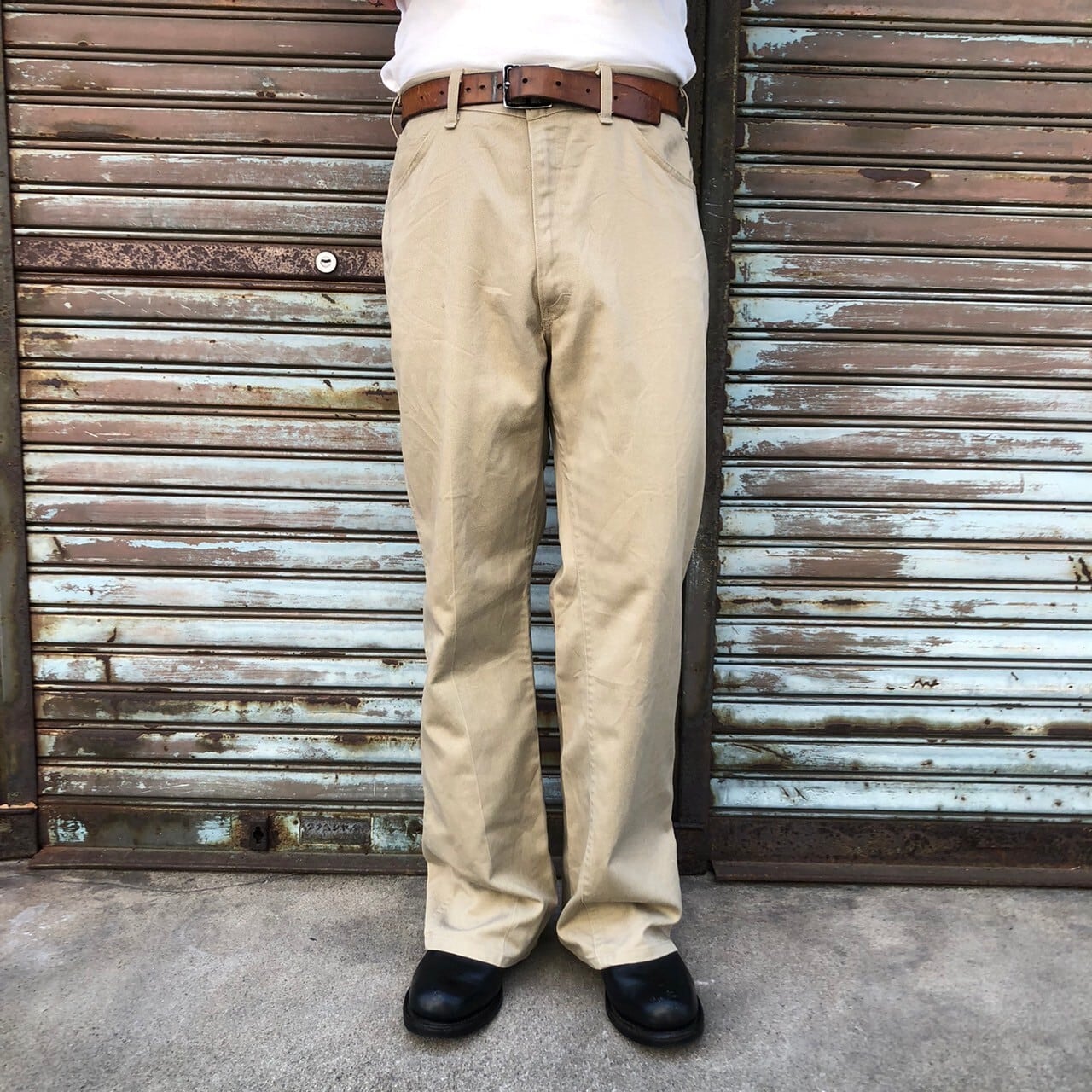 70s Oshkosh B'gosh オシュコシュ ブーツカット フレアパンツ USA製