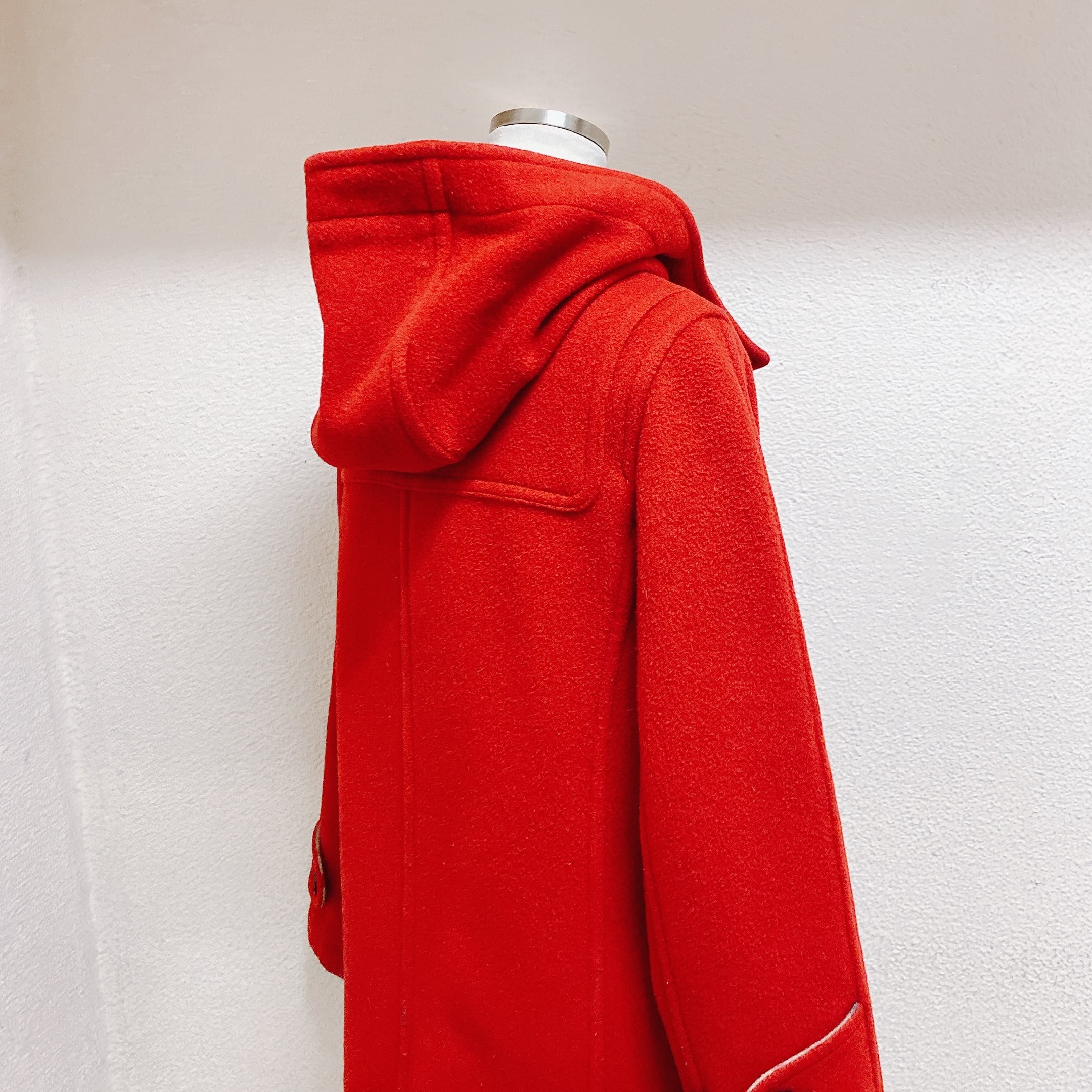 バーバリー ダッフルコート 赤色 ノバチェック BURBERRY LONDON | UTA