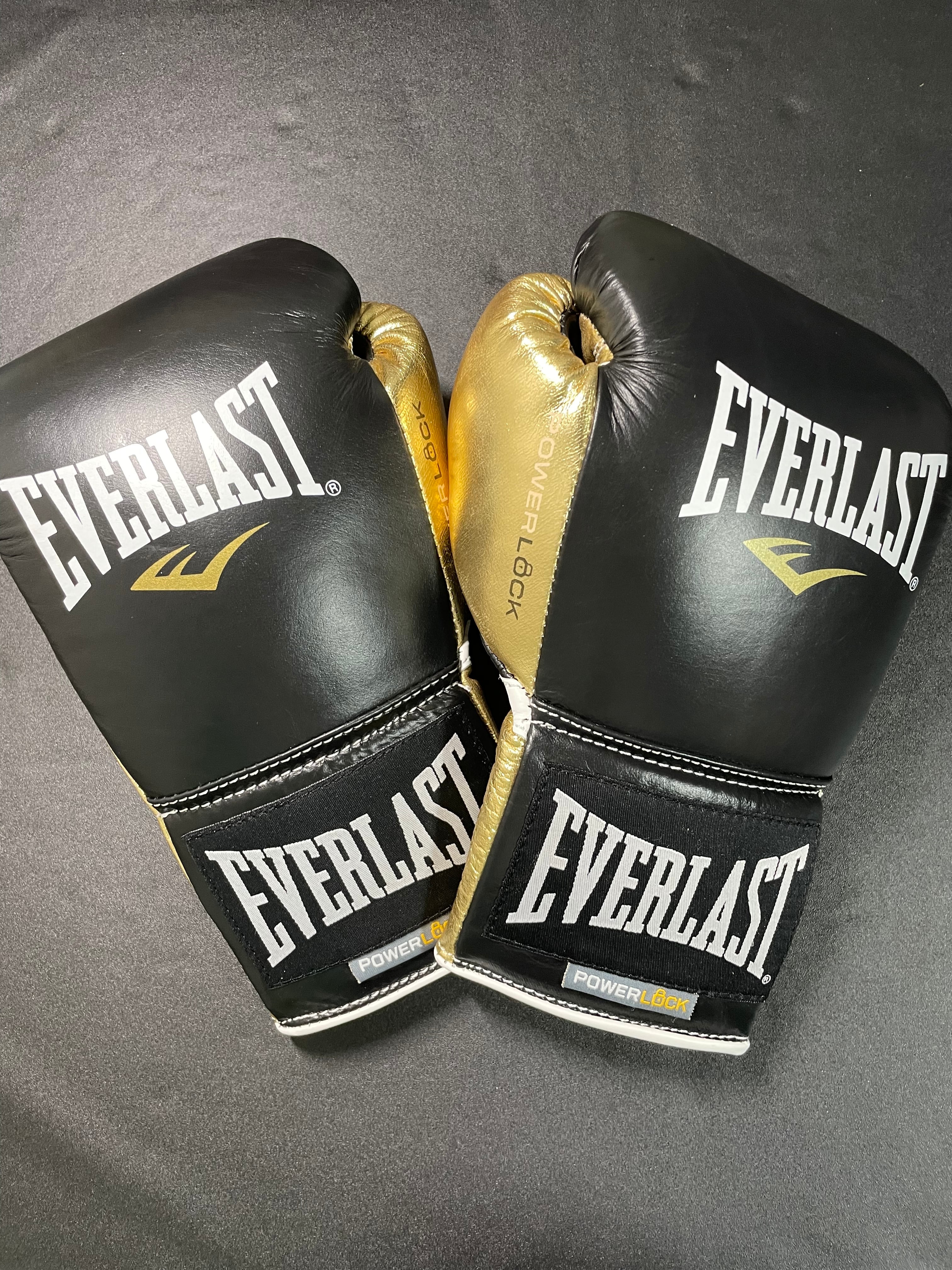 Everlast パワーロックプロファイトグローブ ブラック/ゴールド