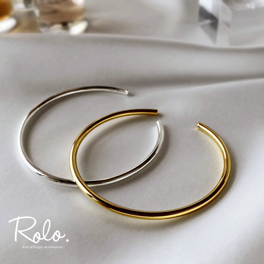 ラウンドバングル シルバー925 | Roloshop BASE店