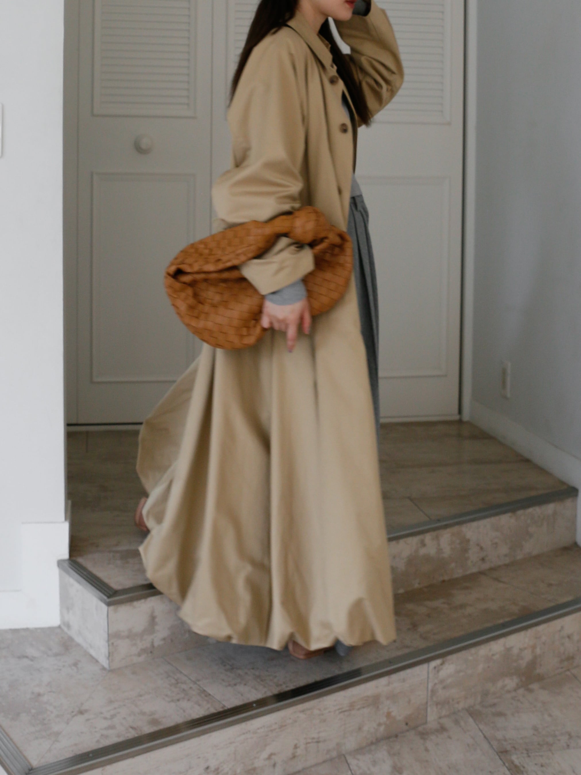 balloon soutien collar coat | Katrin TOKYO