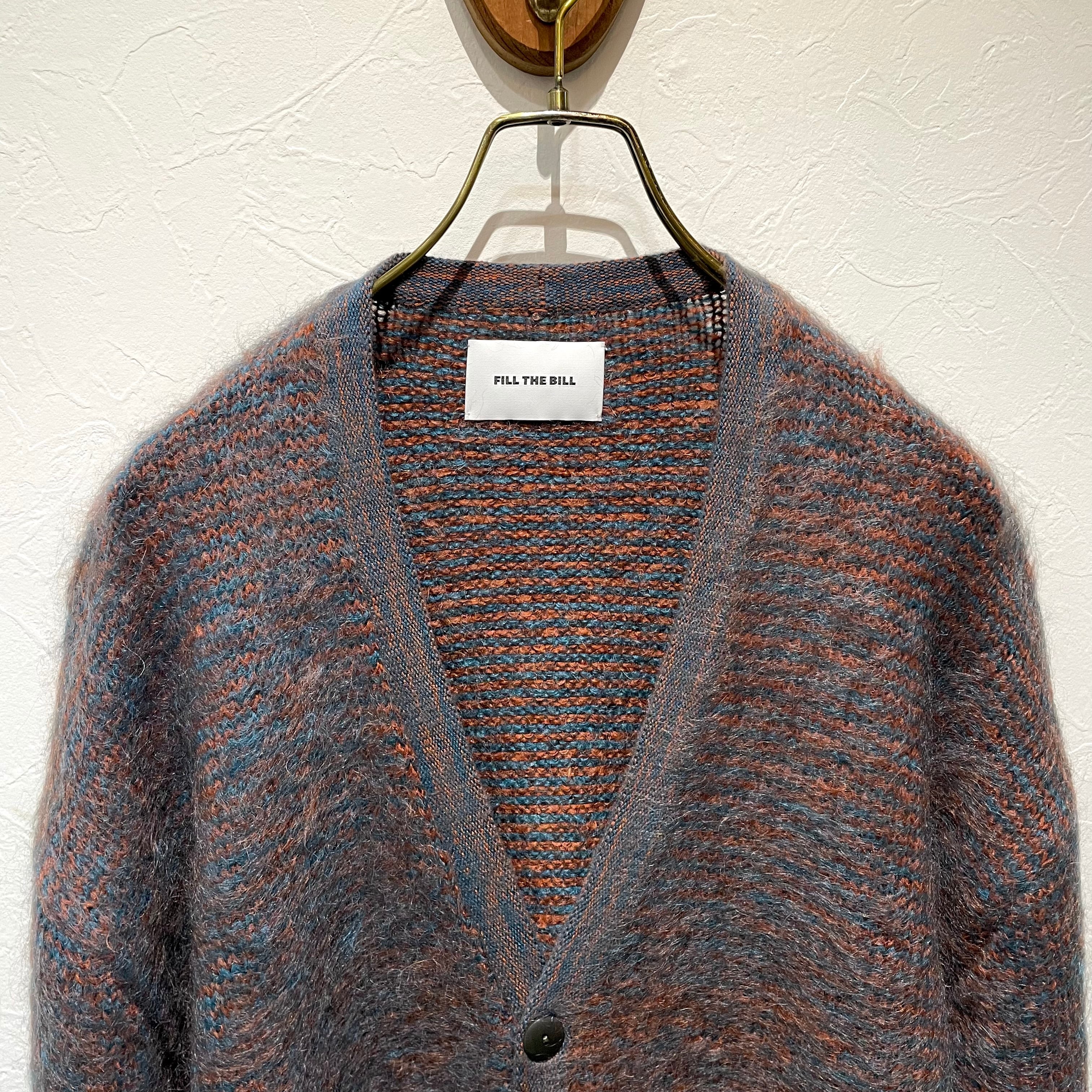FILL THE BILL】MOHAIR CARDIGAN (ORANGE x GREEN) | HEIGHTS Online Store