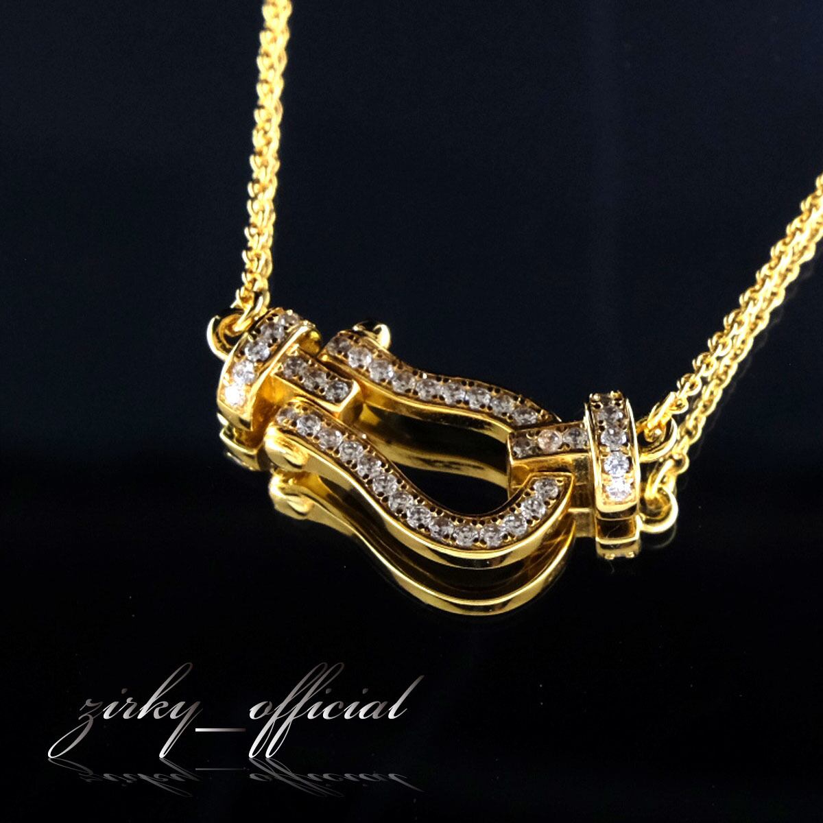 ホースシューネックレス (type D) 【Zirky】 | Zirky