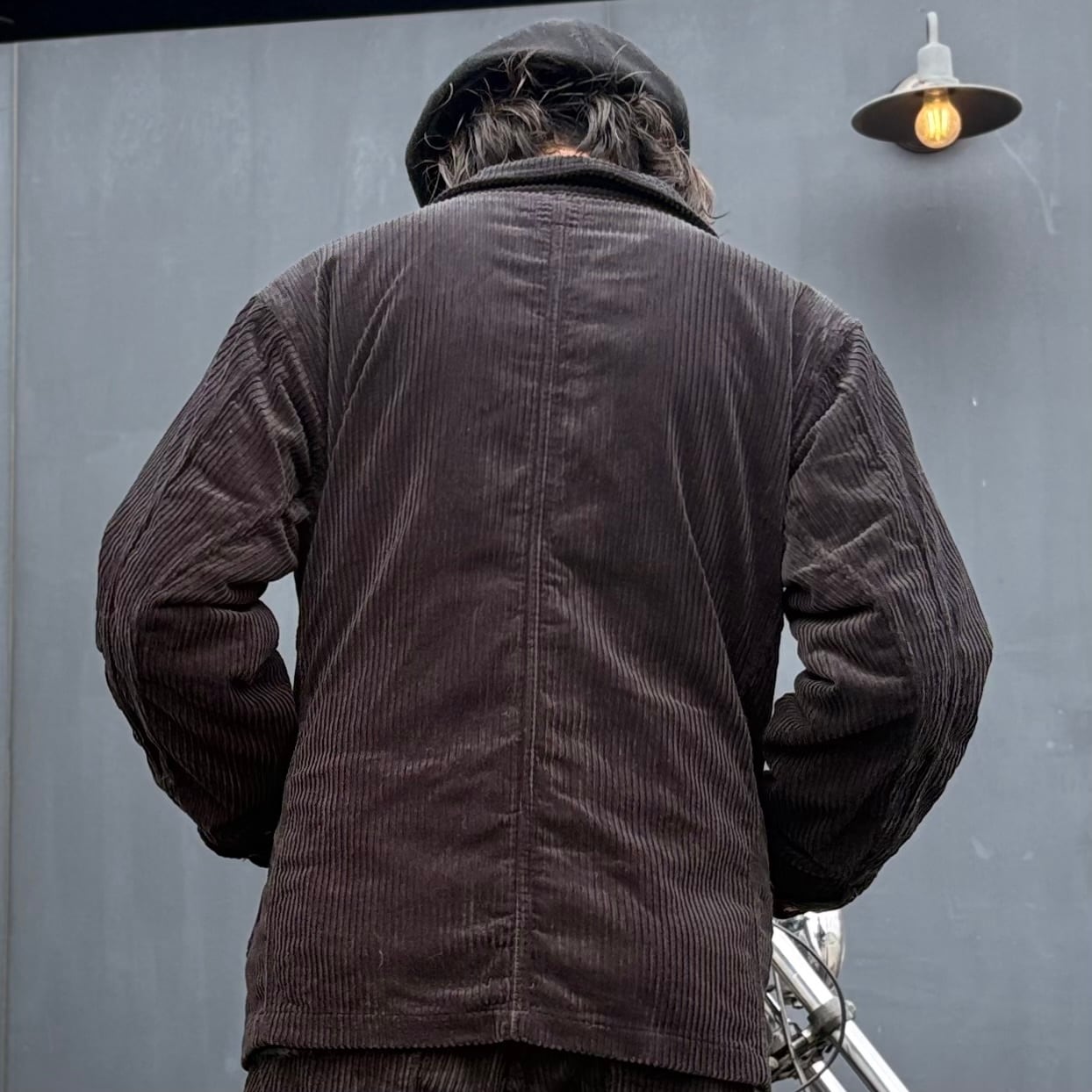 コーデュロイジャケット カバーオール ワークジャケット メンズ