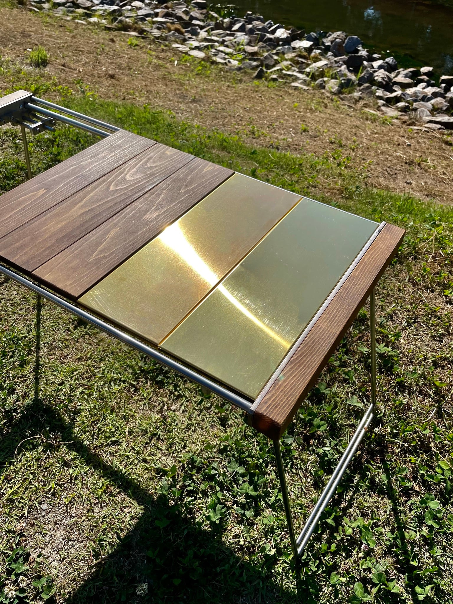 BRASS TOP 真鍮 IGT 規格ｻｲｽﾞ ﾊｰﾌﾕﾆｯﾄ (1枚) | Garden Iron Works