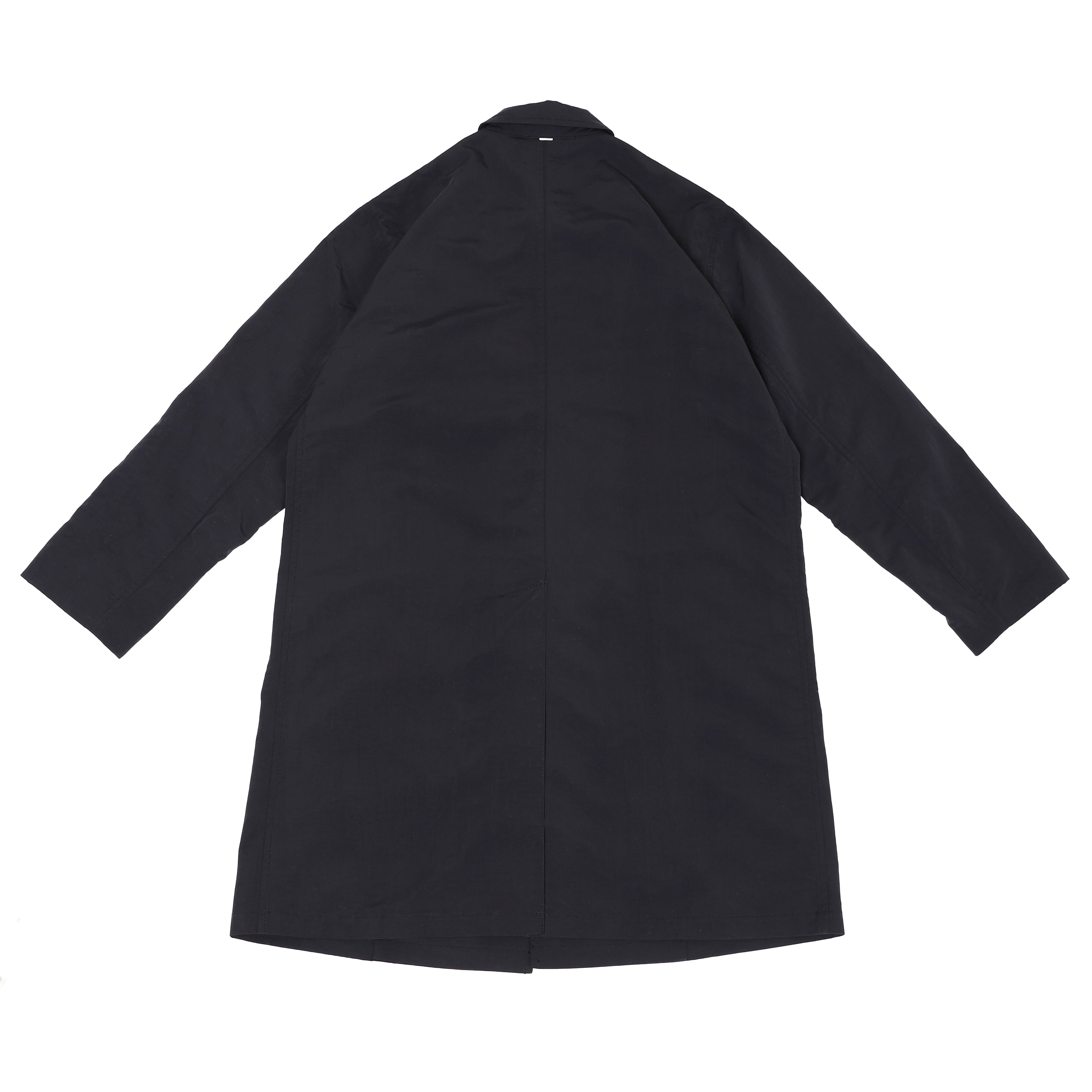 Basic Nylon Bal Collar Coat (black) | OVY