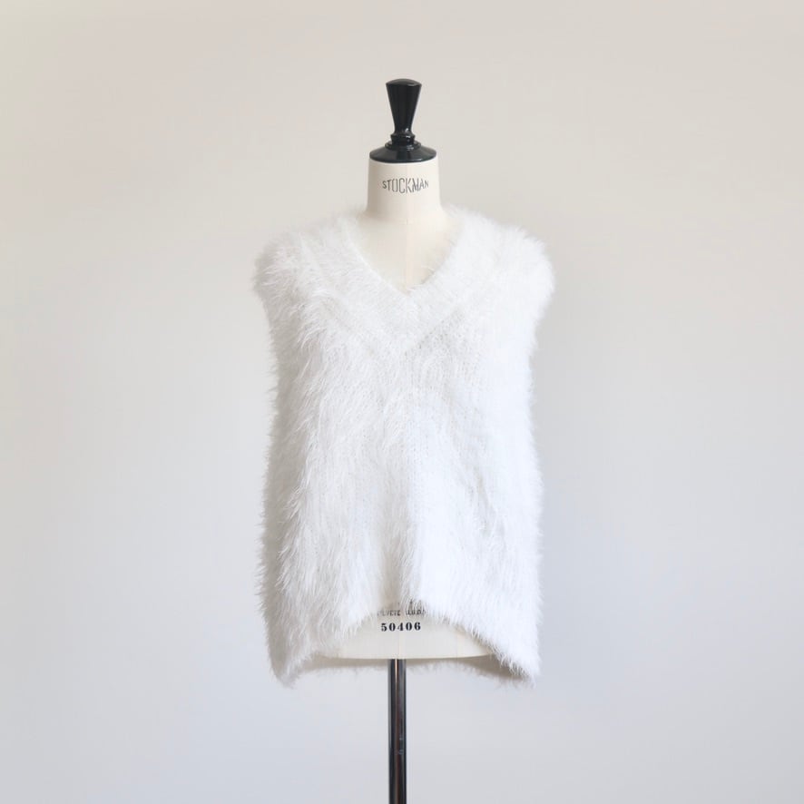 Feather Knit Vest | gypsohila