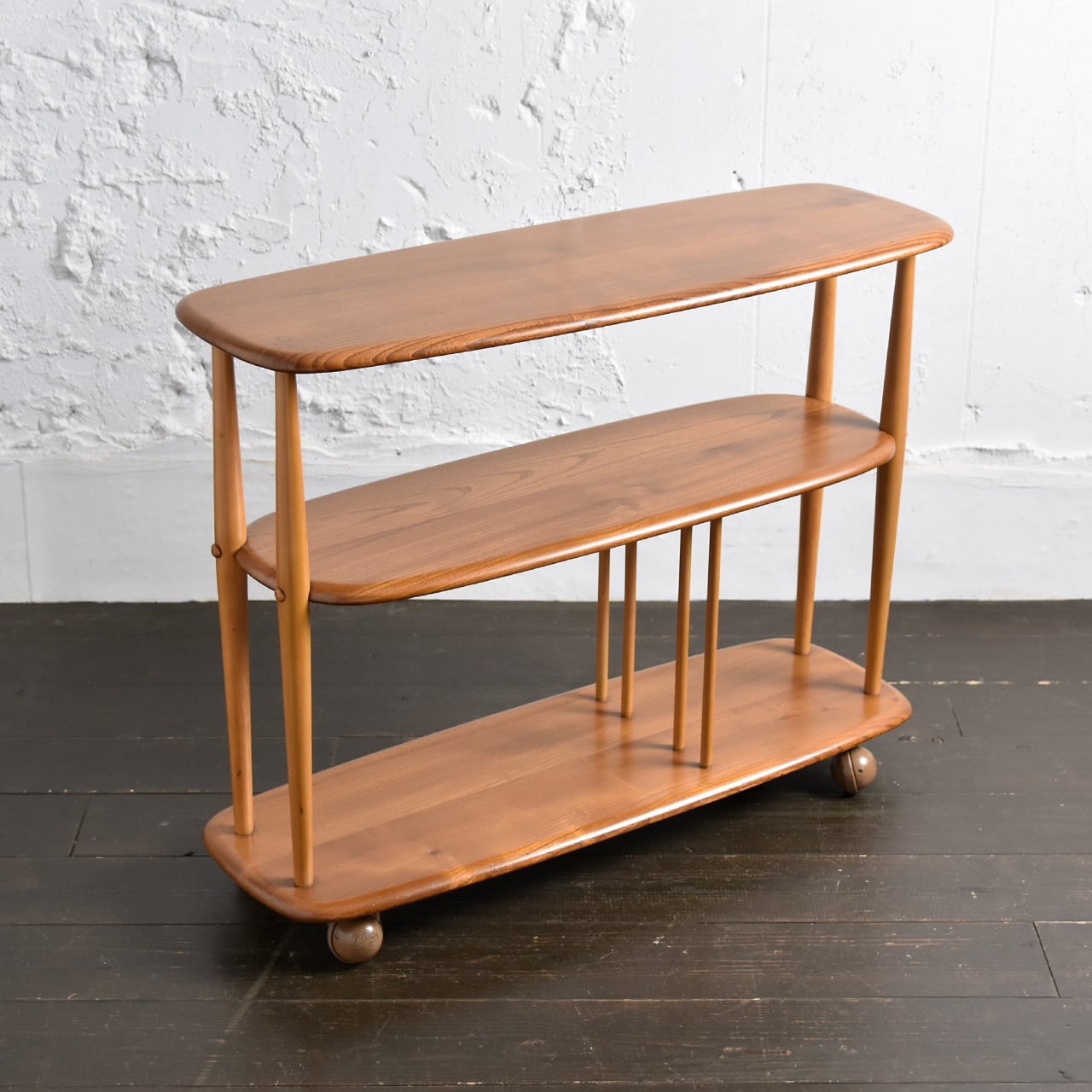 Ercol Bookcase Trolley / アーコール ブックケース トロリー（ワゴン