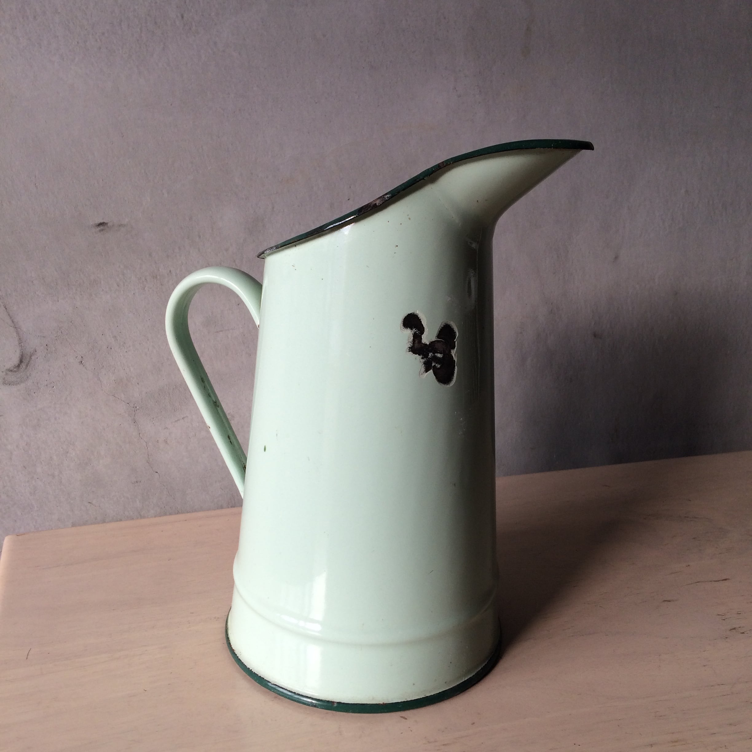 フランス ホーロー 水差し ブロカント ピッチャー | フランス