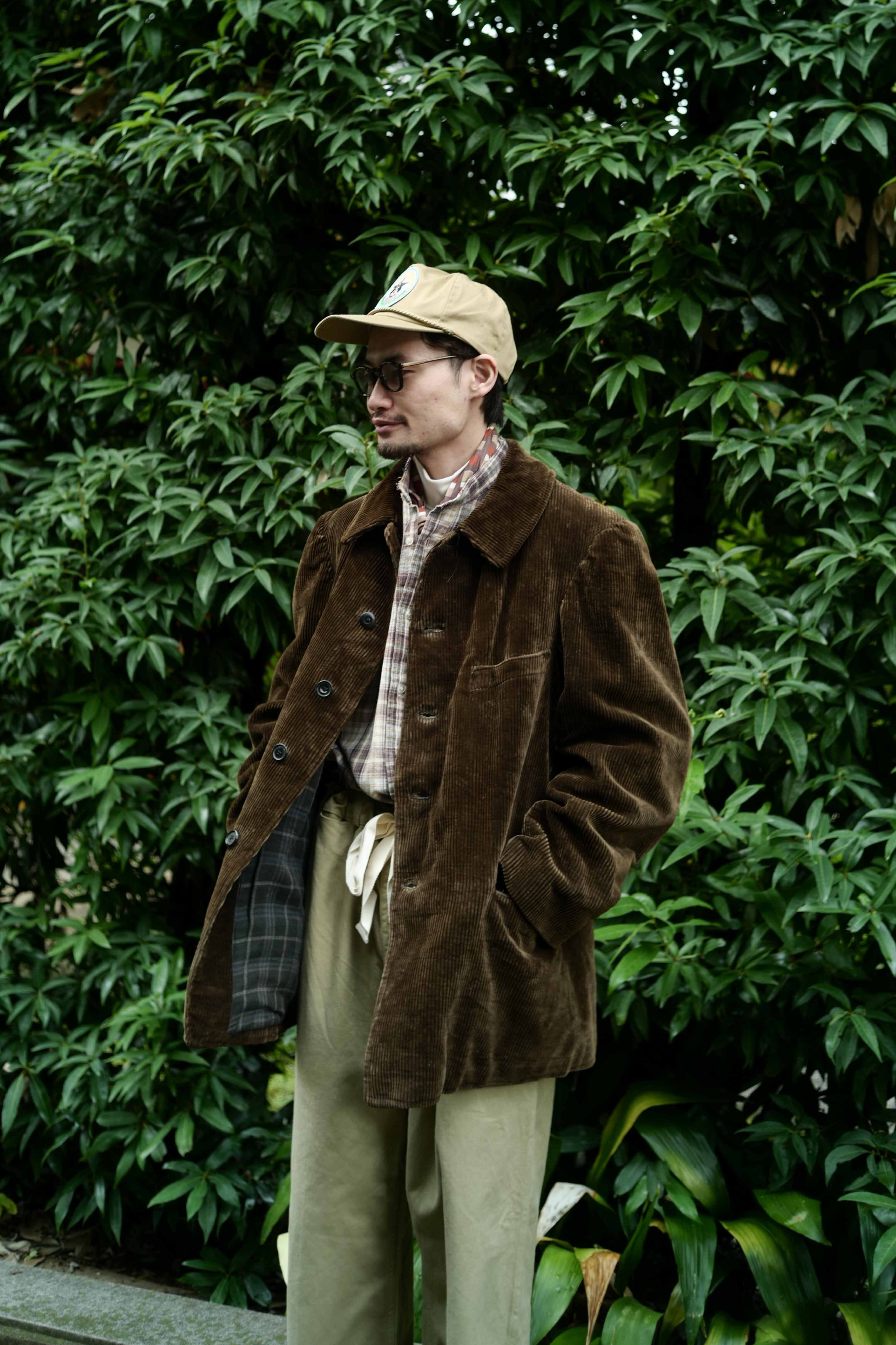 1930-40s フランス コーデュロイワークジャケット | militaria & encore