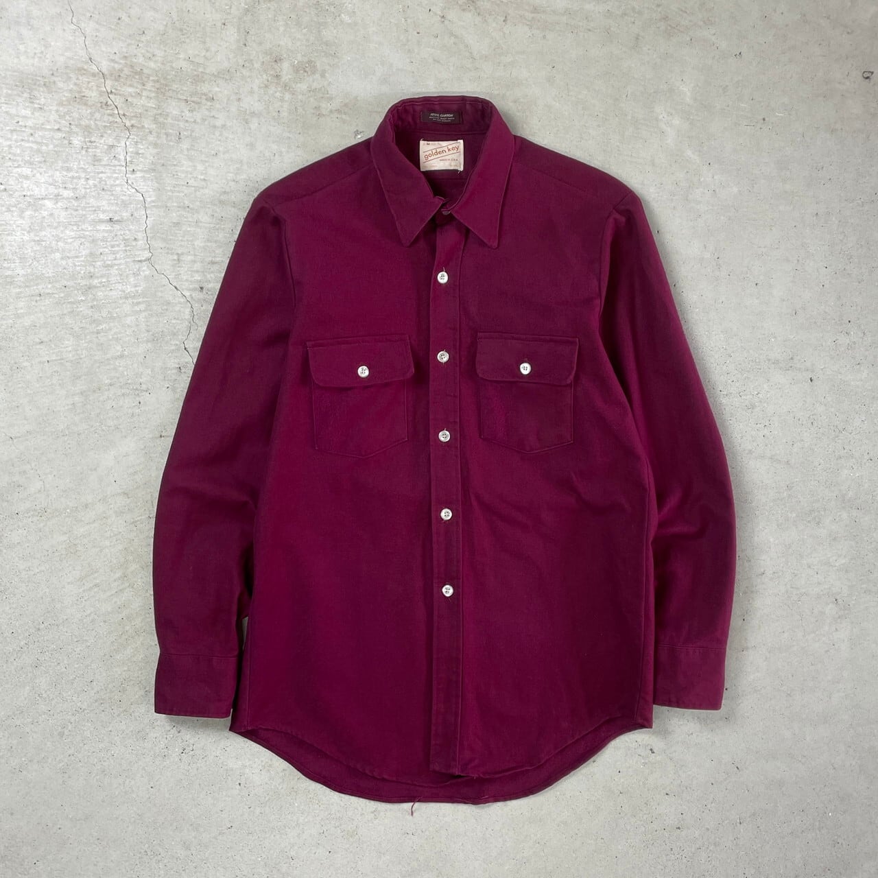 80〜90年代 ラルフローレン ポロカントリー 開襟 長袖 コーデュロイ