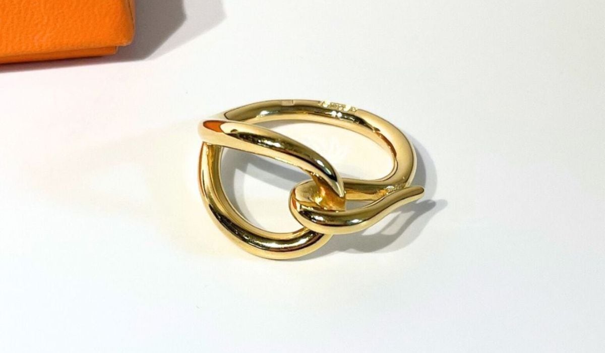 HERMES エルメス ジャンボ スカーフリング ゴールド 金 | Brandshop MIRAGE