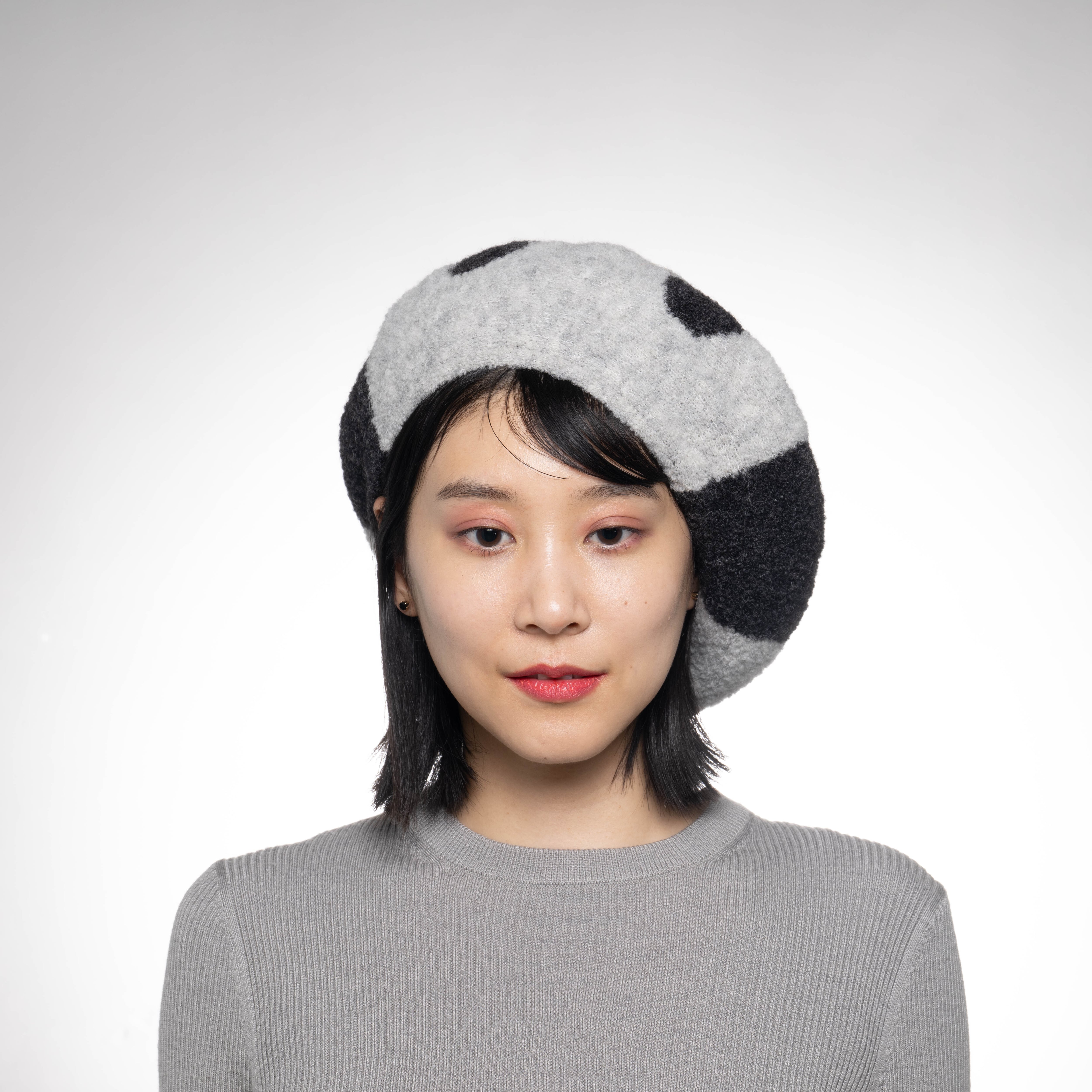 パンダ ニット ベレー帽 | 【公式】NAMIKI chapelière ｜レディース