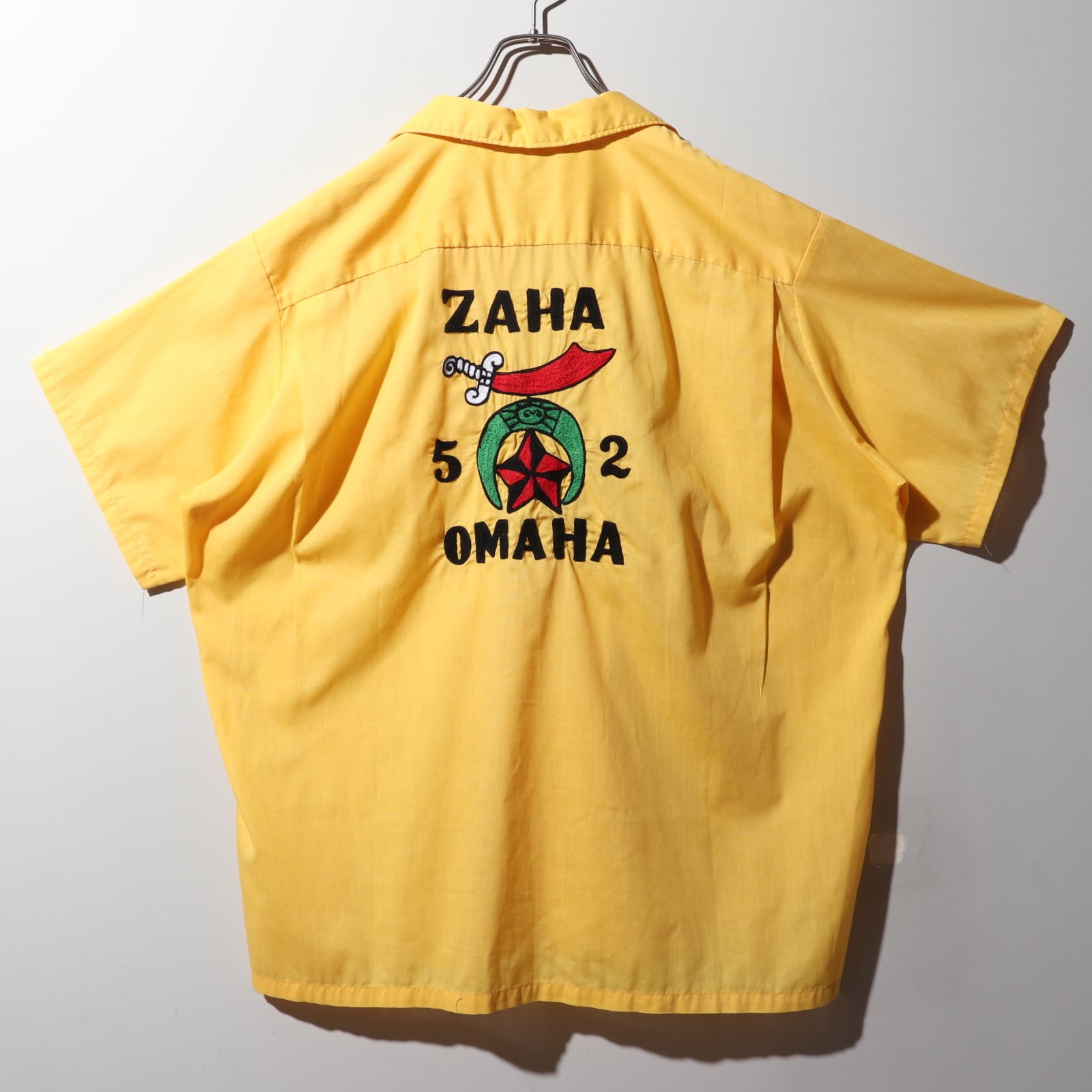 極美品 XL 50s Hilton ボウリングシャツ チェーンステッチ ヒルトン