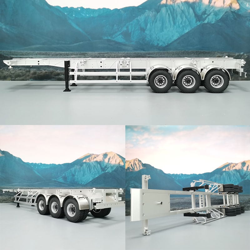 40フィート トレーラーコンテナ シャーシフレーム 1/14 タミヤ