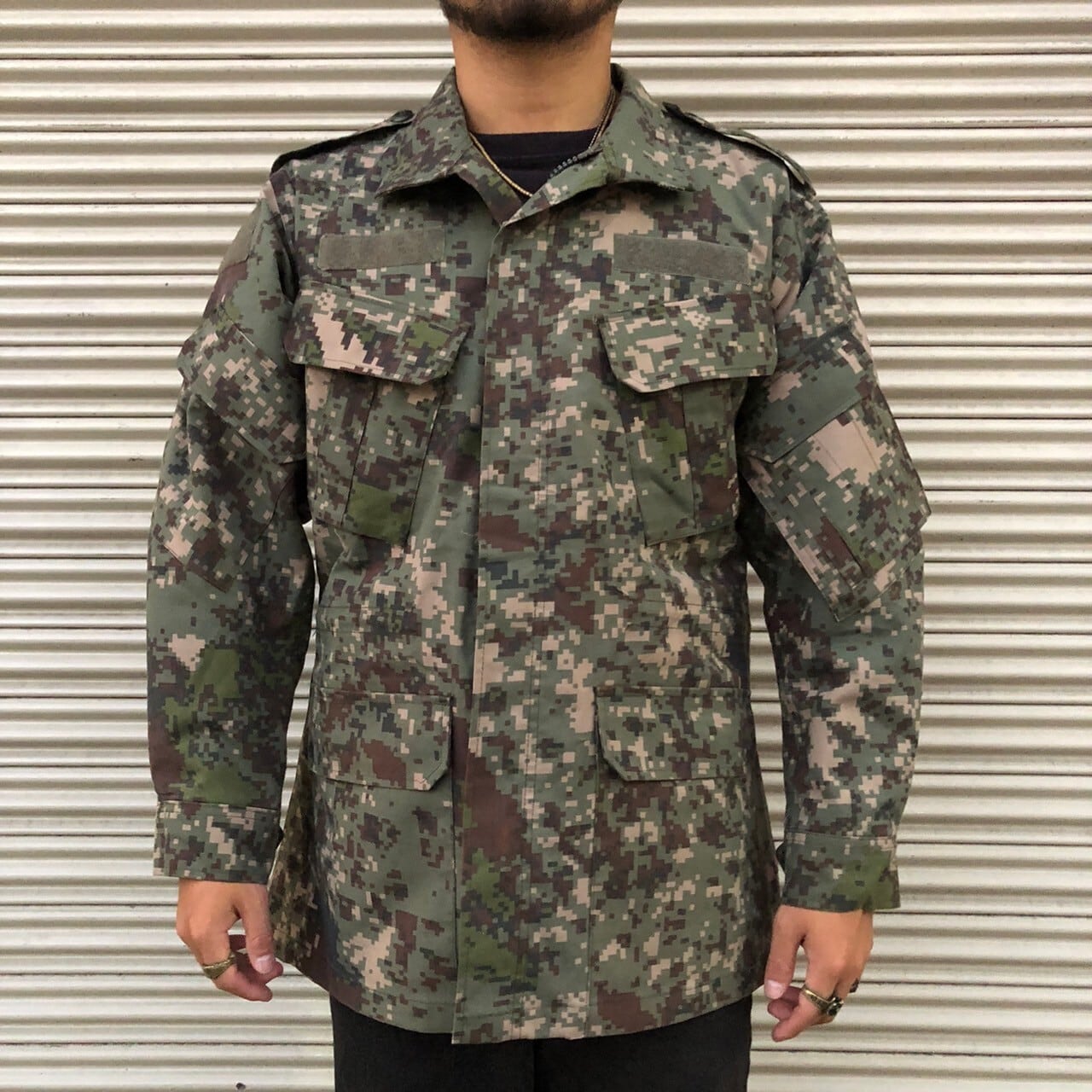 韓国軍 Gore Tex 実物 ゴアテックス デジカモ 迷彩 フィールド