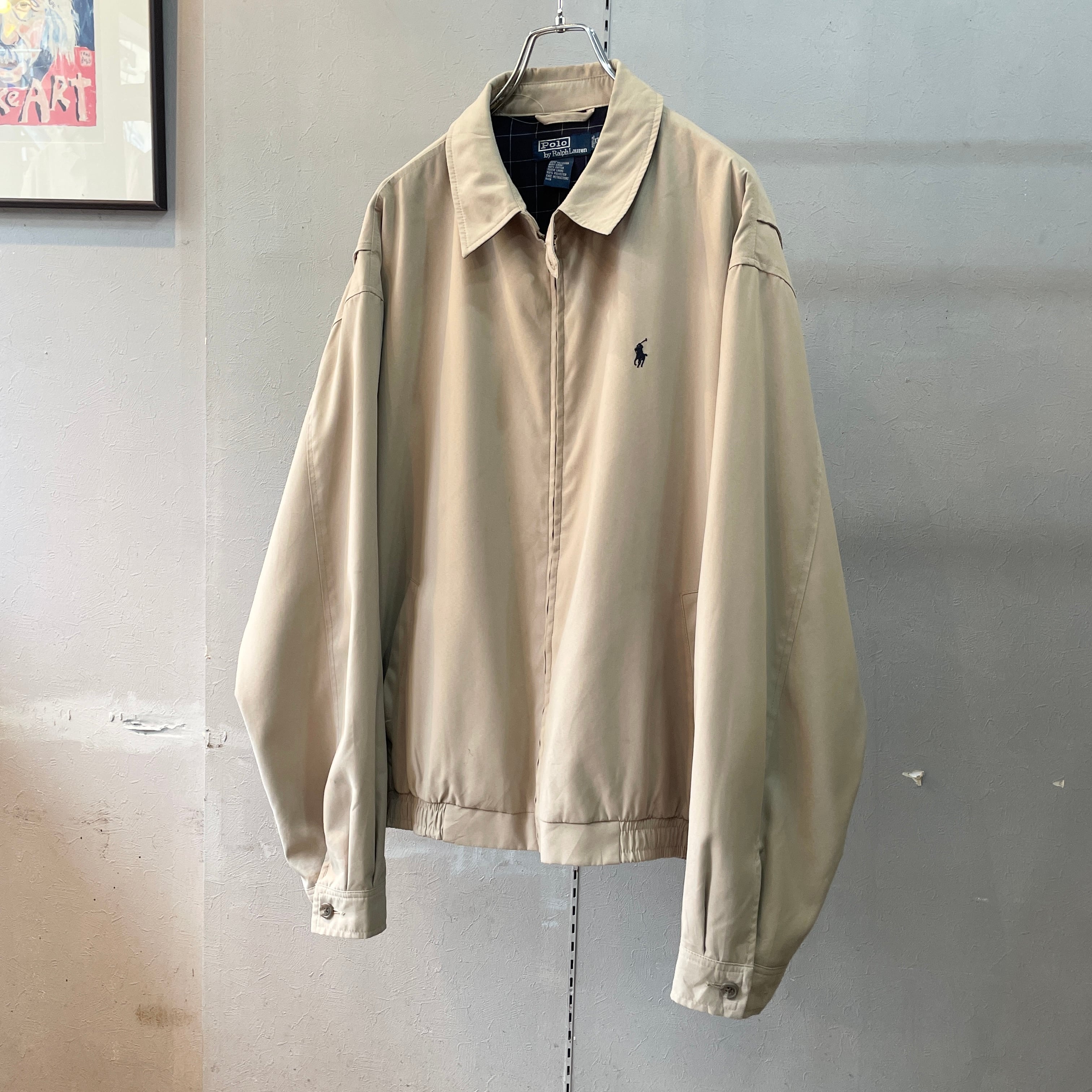 Polo by Ralph Lauren ピーチスキンスイングトップ ハリントン POLO