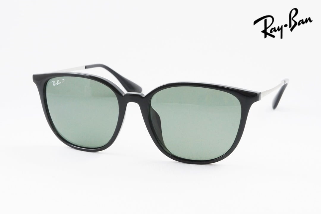 Ray-Ban 偏光 サングラス RB4348D 601/9A 57サイズ ウエリントン