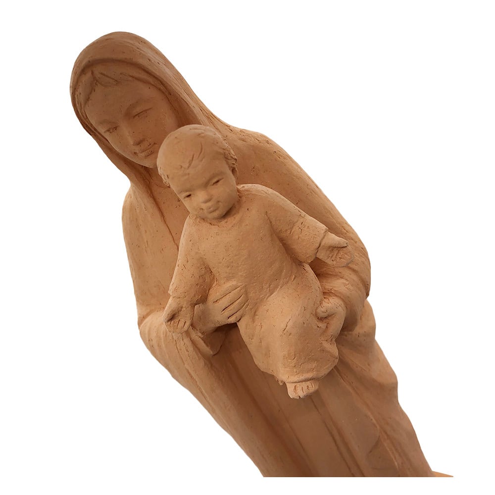 陶芸品 使徒の女王 素焼き 38cm／師イエズス修道女会 | サンパオリーノ