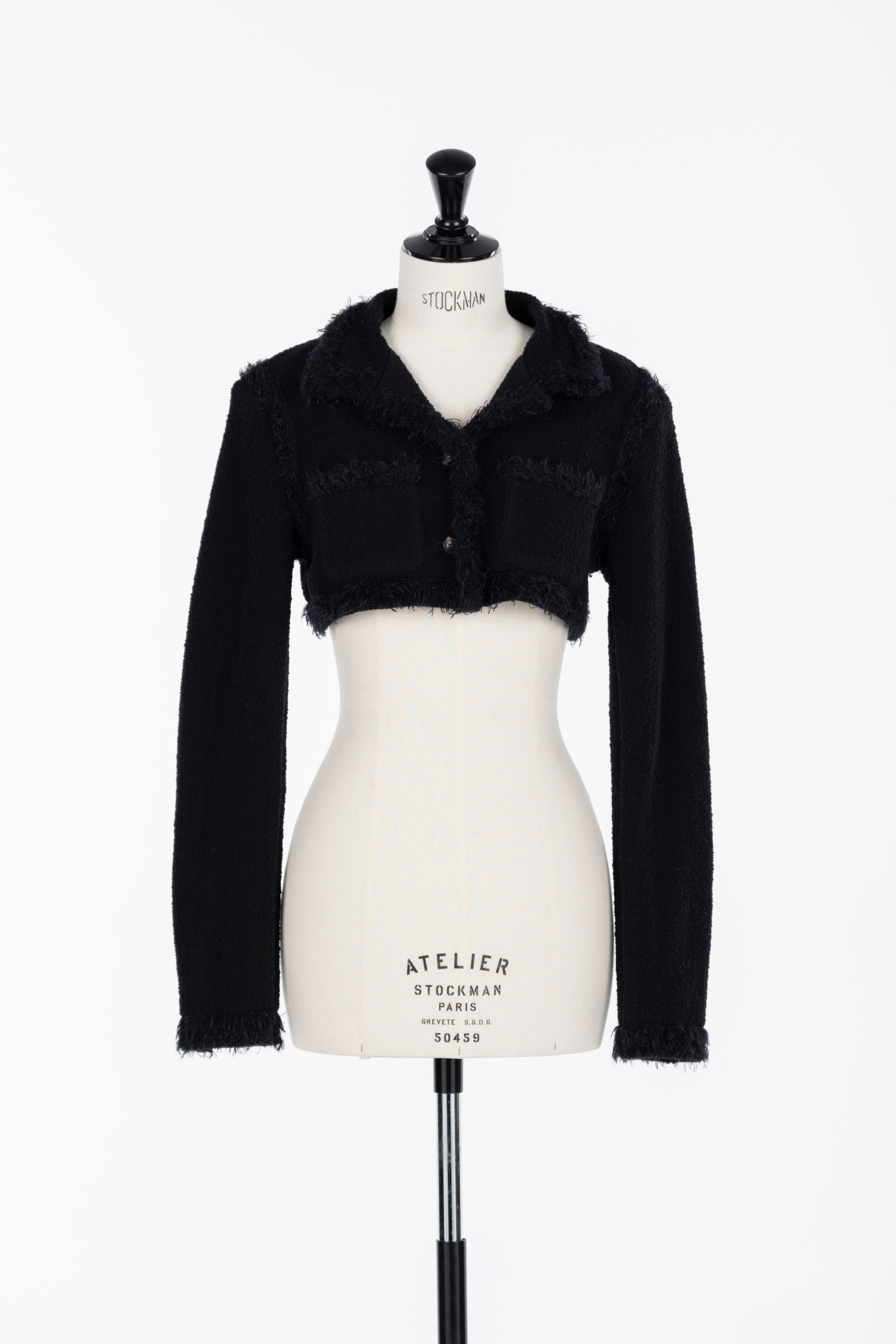 25AW】FETICO フェティコ / Boucle knit short jacket / ニット