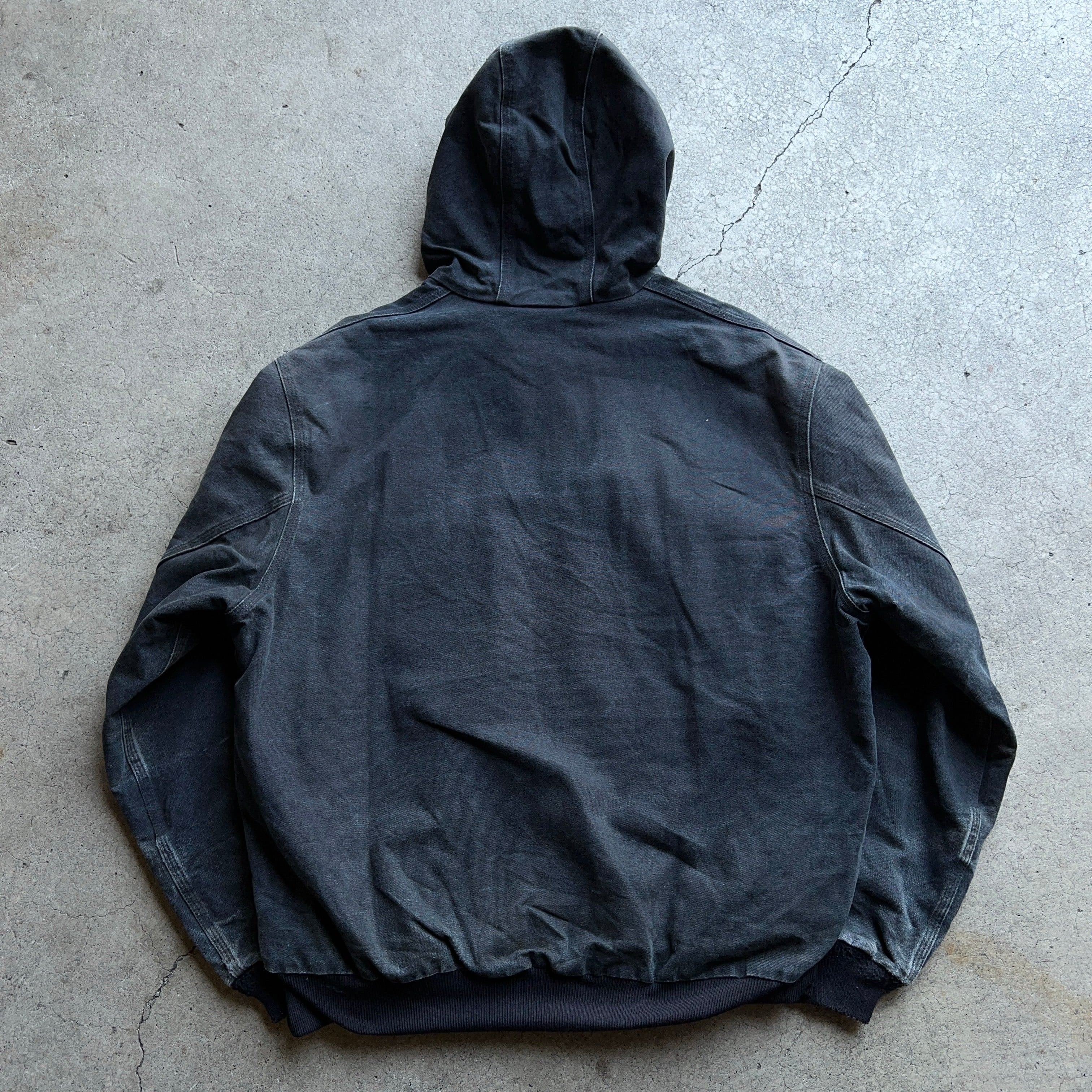 00's Carhartt Active Jacket Fade BLACK SIZE XL 00年代 カーハート