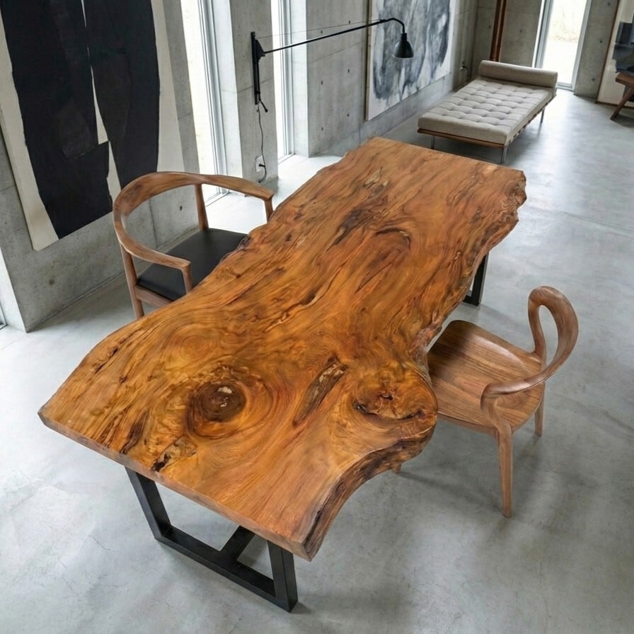 Premium】屋久杉（ヤクスギ）_1940×740-830-840×70_青山店_テーブル天