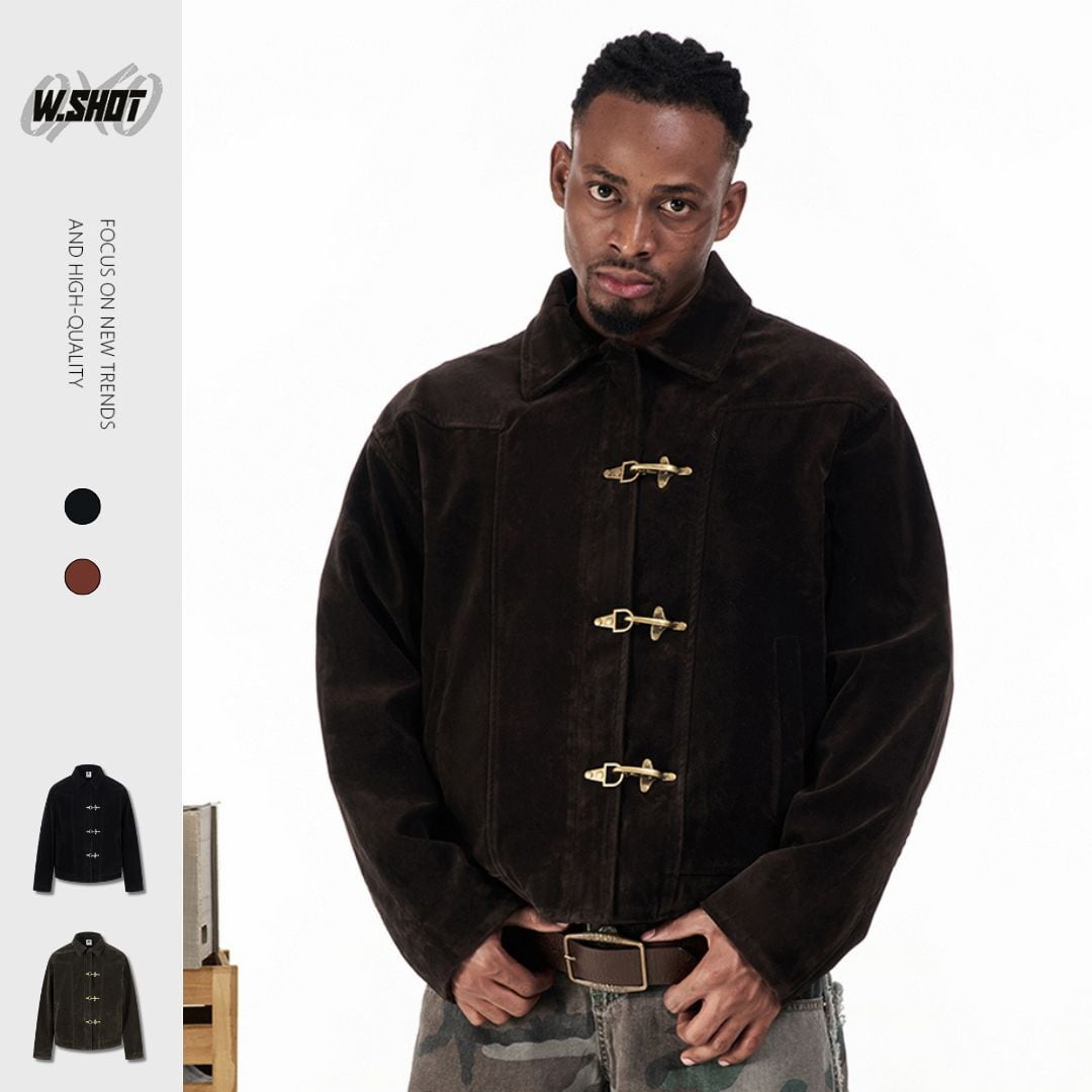 ストリート スエード ファイヤーマンジャケット T1916 | wshot