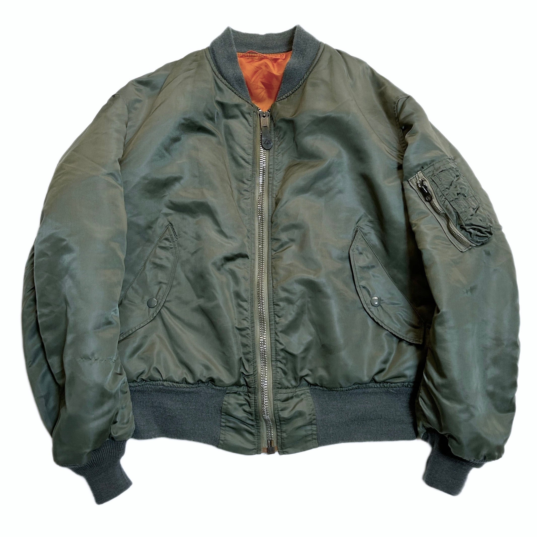 L】 70s USAF MA-1 フライトジャケット 8279E ALPHA | BACK IN THE DAYZ.