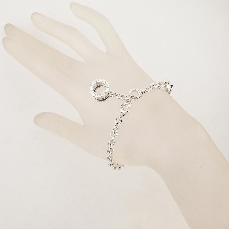 ブルガリ BVLGARI ビーゼロワン キーチェーン ブレスレット シルバー