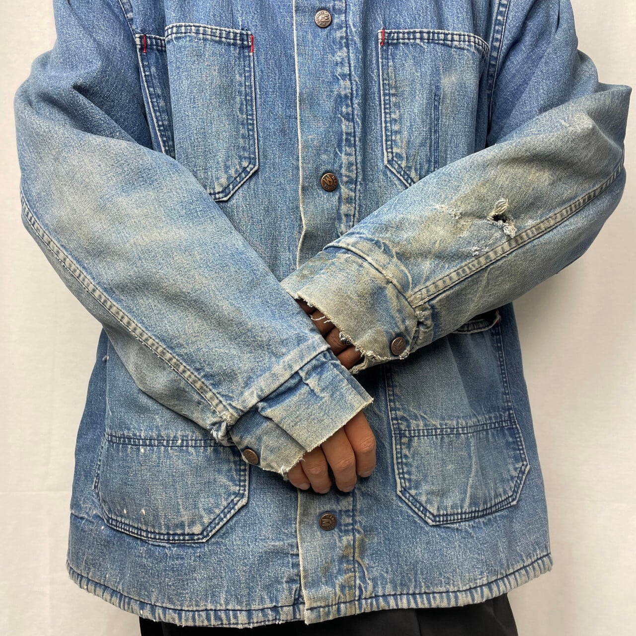 60〜70年代 MADEWELL ブランケットライナー デニムカバーオール メンズ