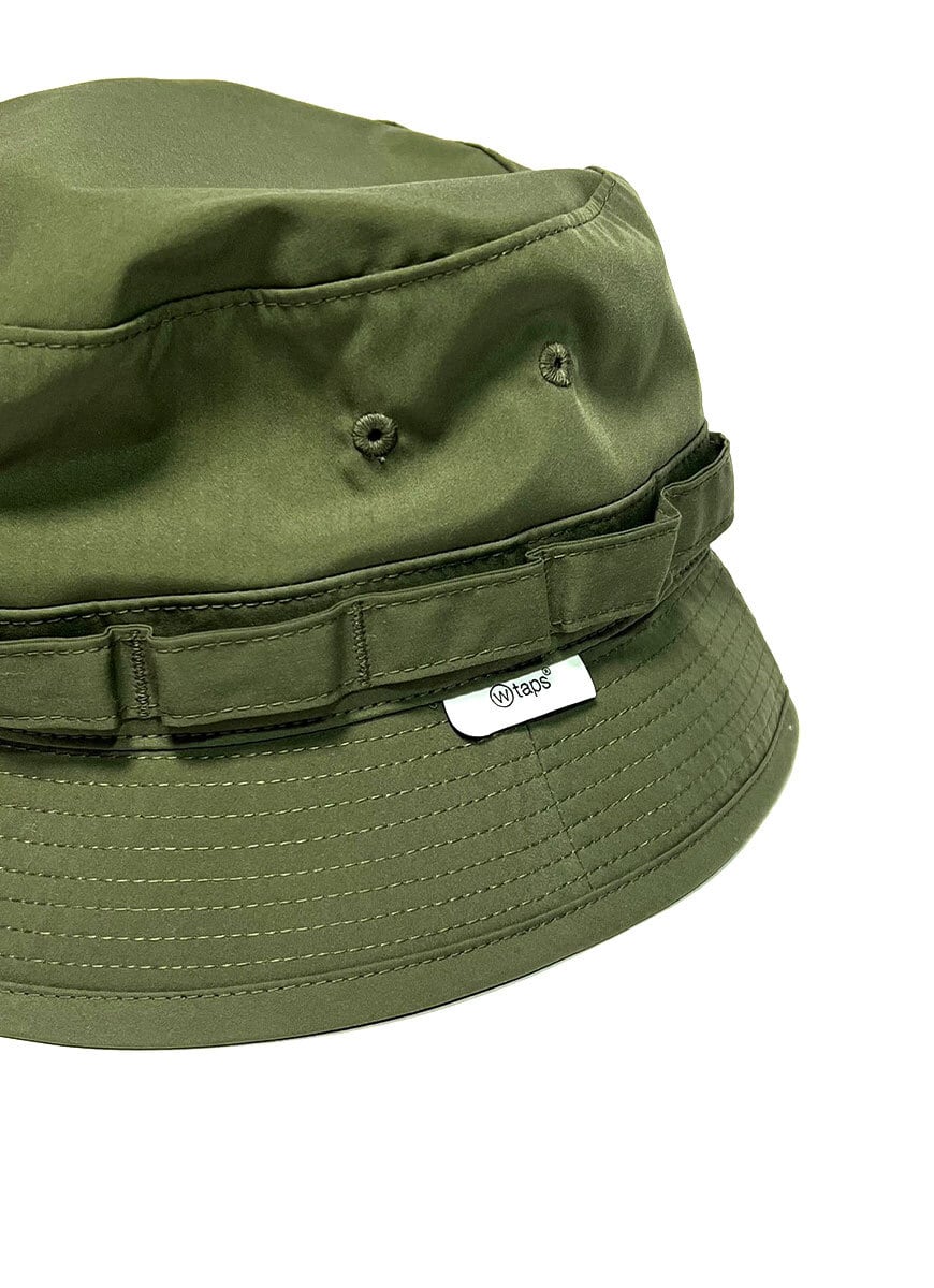 WTAPS JUNGLE 02 / HAT / POLY. WEATHER. FORTLESS Olive drab 222HCDT