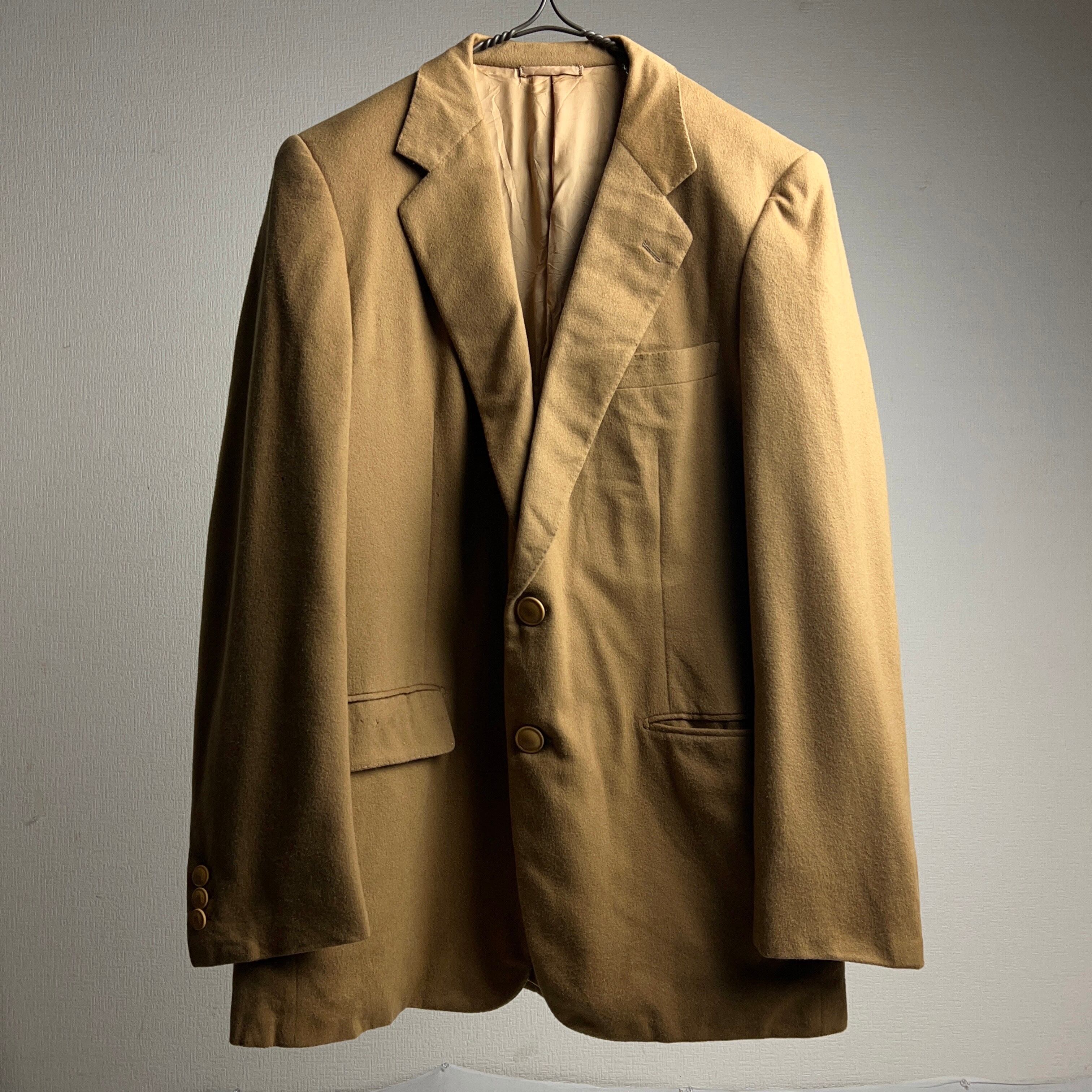 Vintage “HERMES” Cashmere Tailored Jacket ITALY製 エルメス