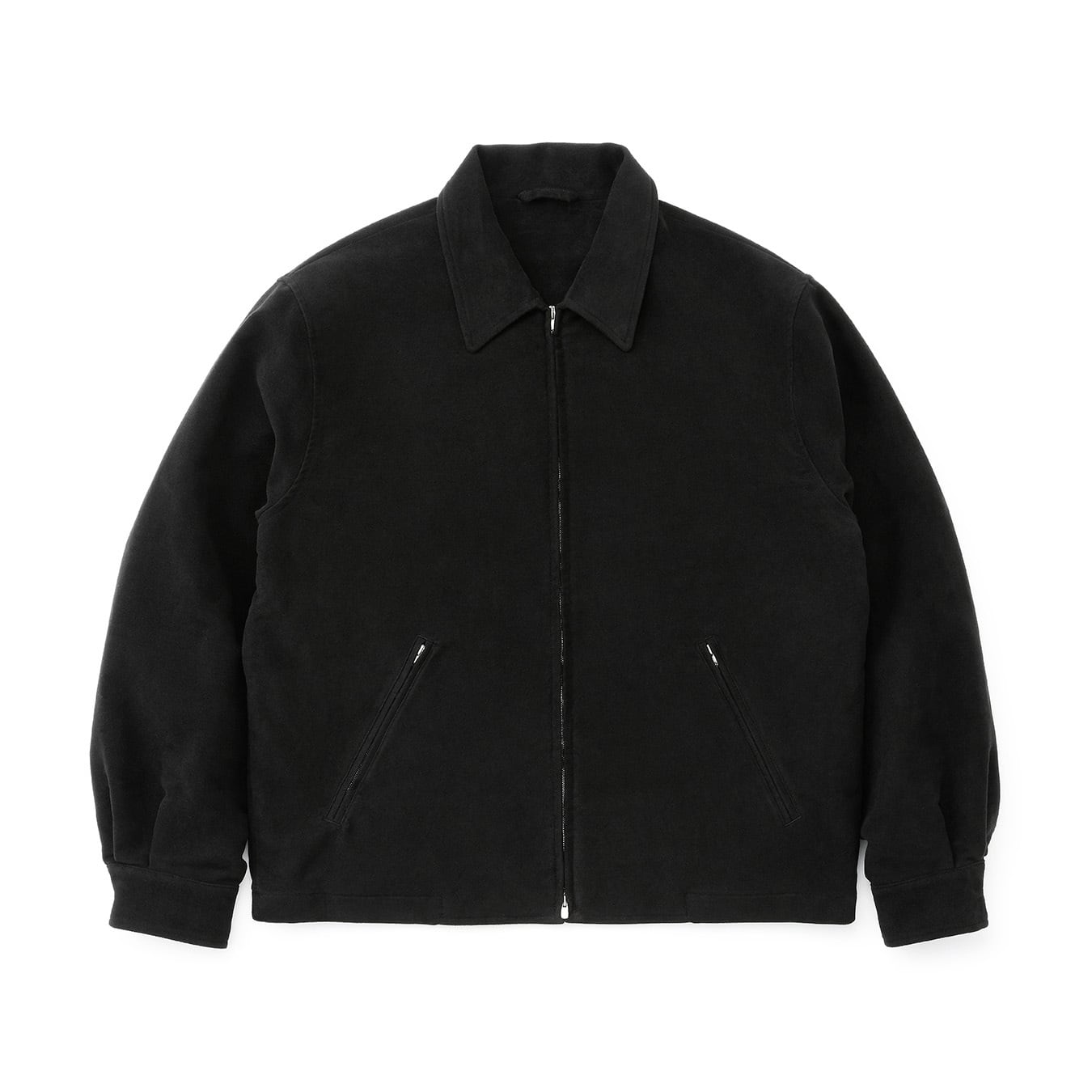 everyone cotton moleskin work jacket (BLACK) | everyone