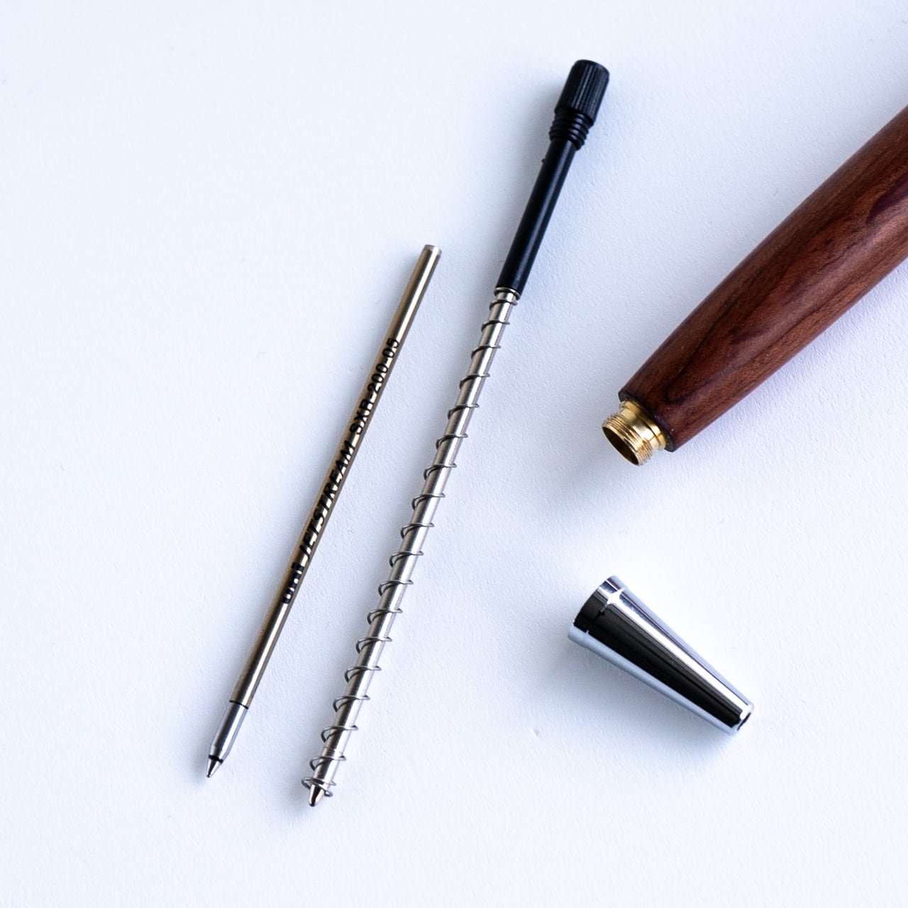木軸ボールペン】シタン（紫檀）/ローズウッド / ノック式ボールペン