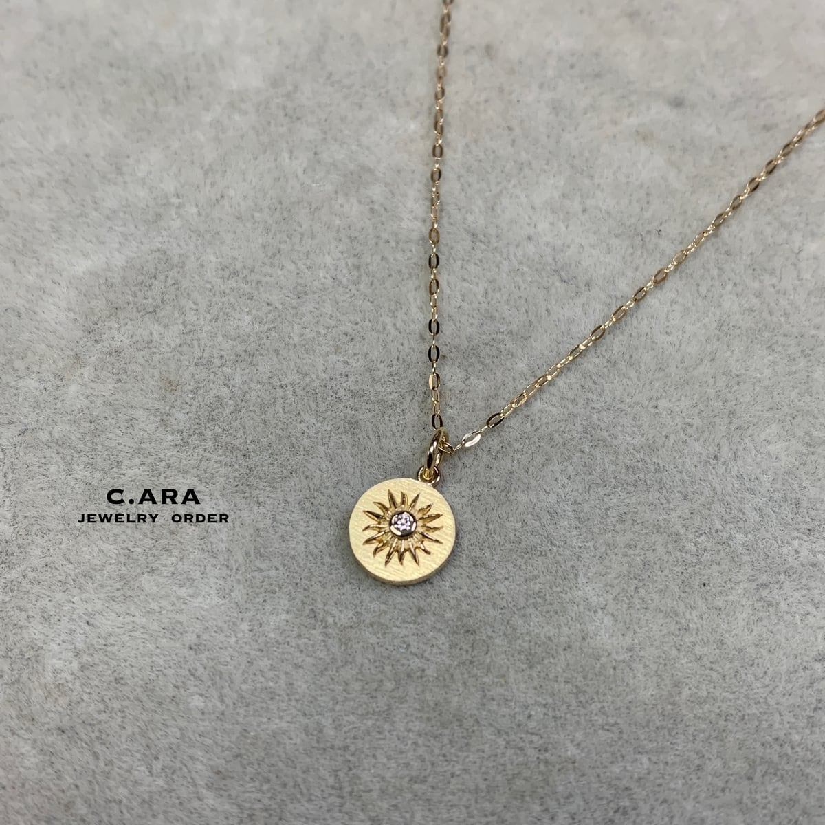 K18・ダイヤモンドペンダント（トップのみ） | C.ARA