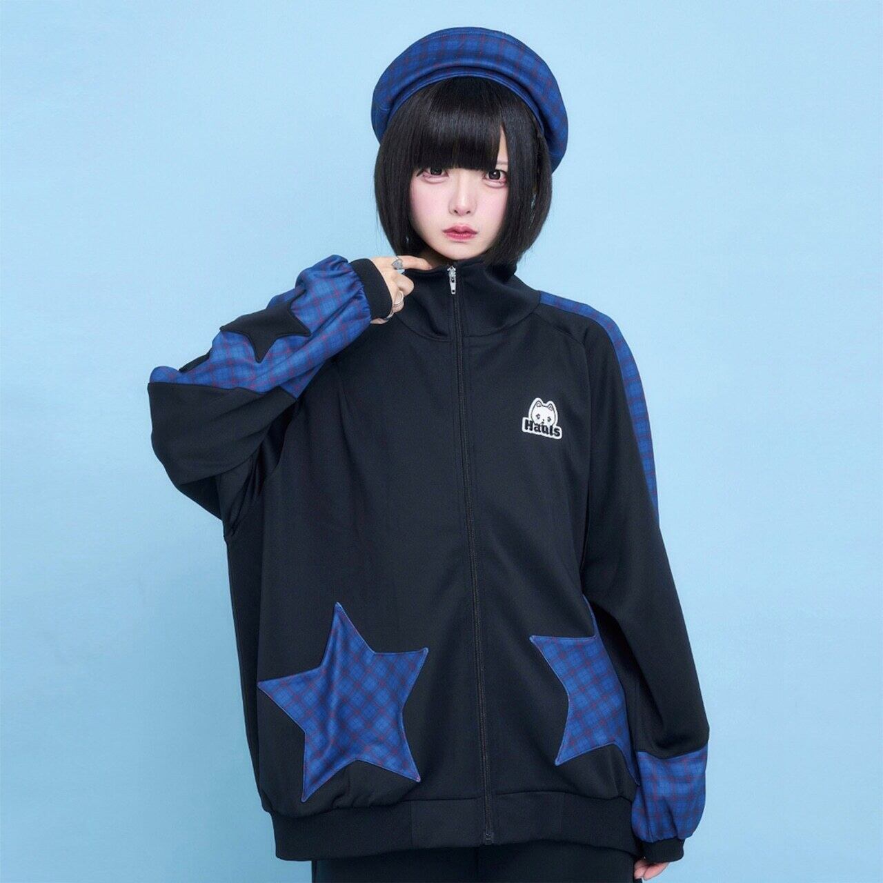 お星様が舞い降りたジャージセットあっぷ（ブルー） | Hauls