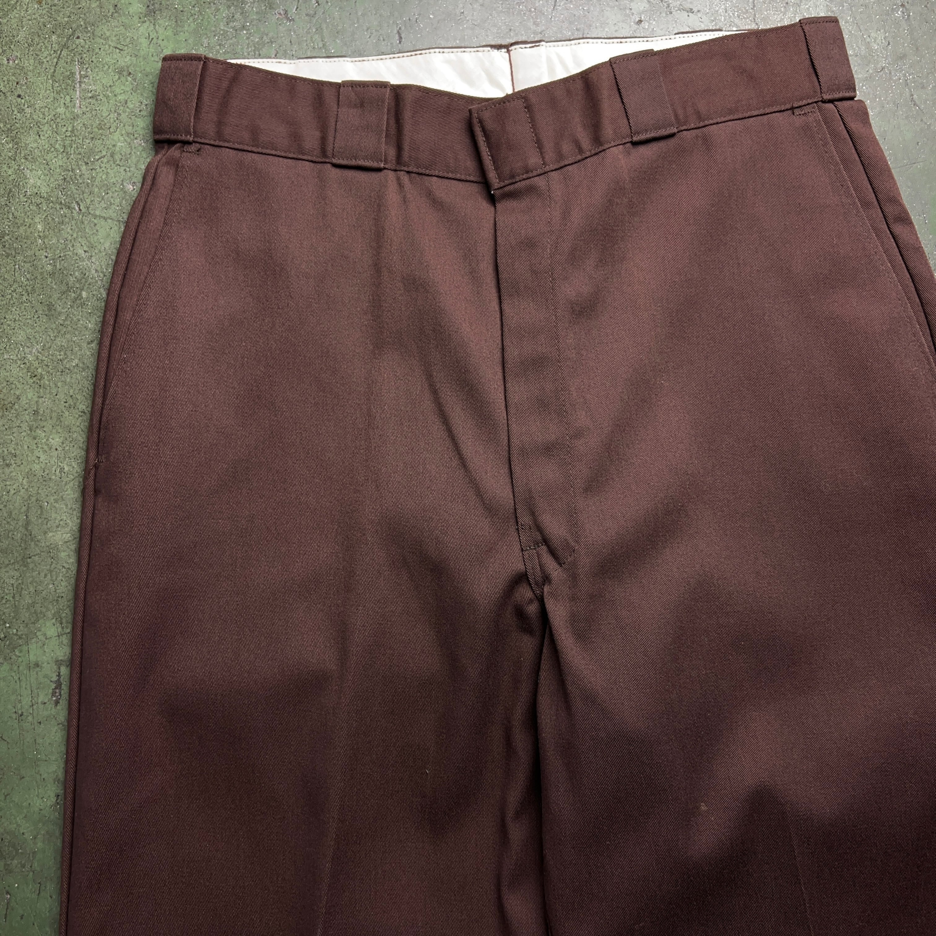 80's Dickies Brown Work Pants W34 80年代 ディッキーズ ブラウン