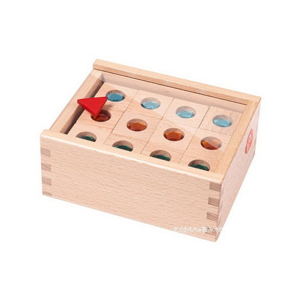 デュシマ ジュエルメモリー 4歳〜 ゲーム 積み木としても遊べる 木