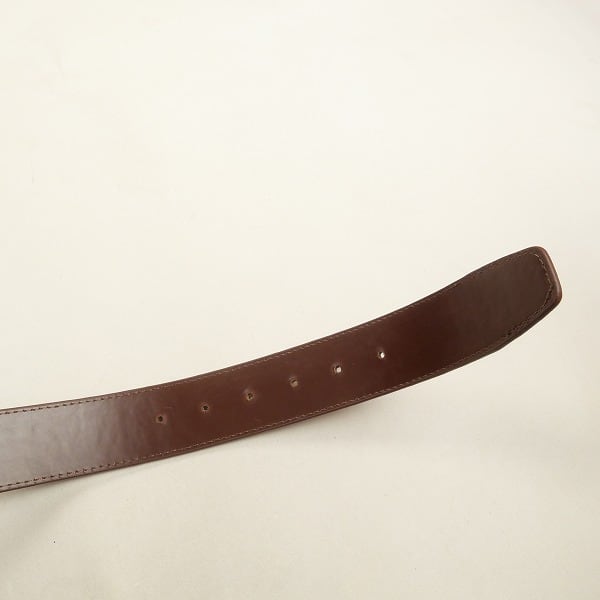 Size【S/M】 STUSSY ステューシー S LEATHER BELT BROWN ベルト 茶