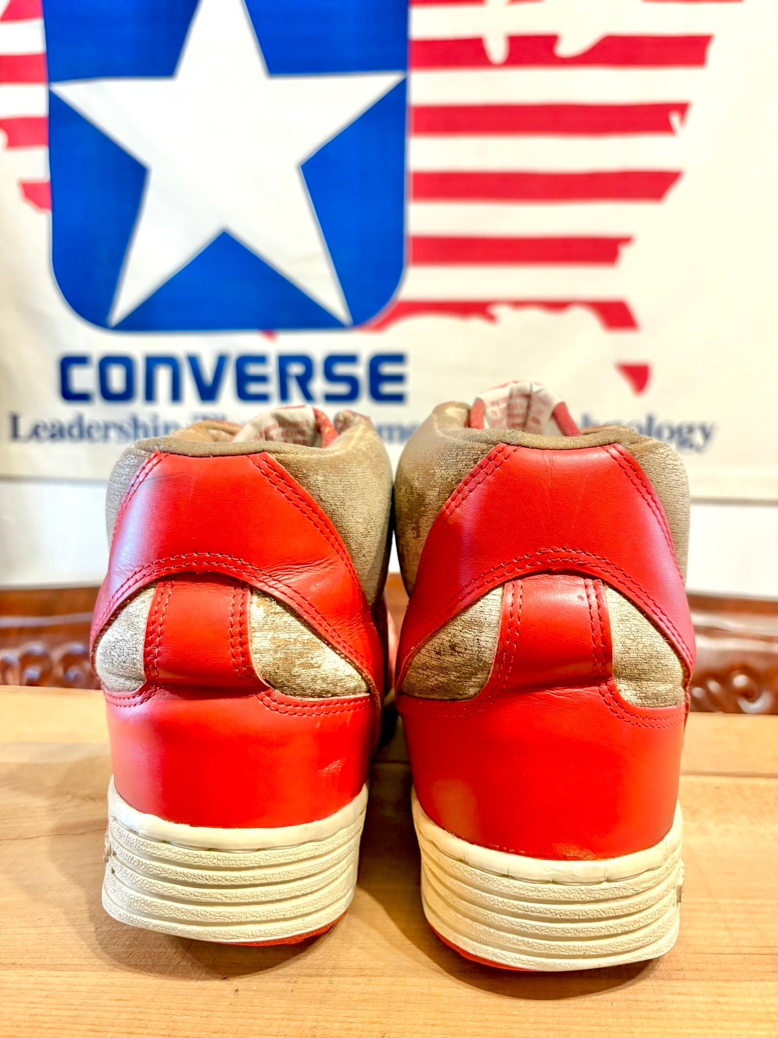 converse（コンバース）WEAPON（ウエポン ）Hi 赤 13 31.5cm 86年
