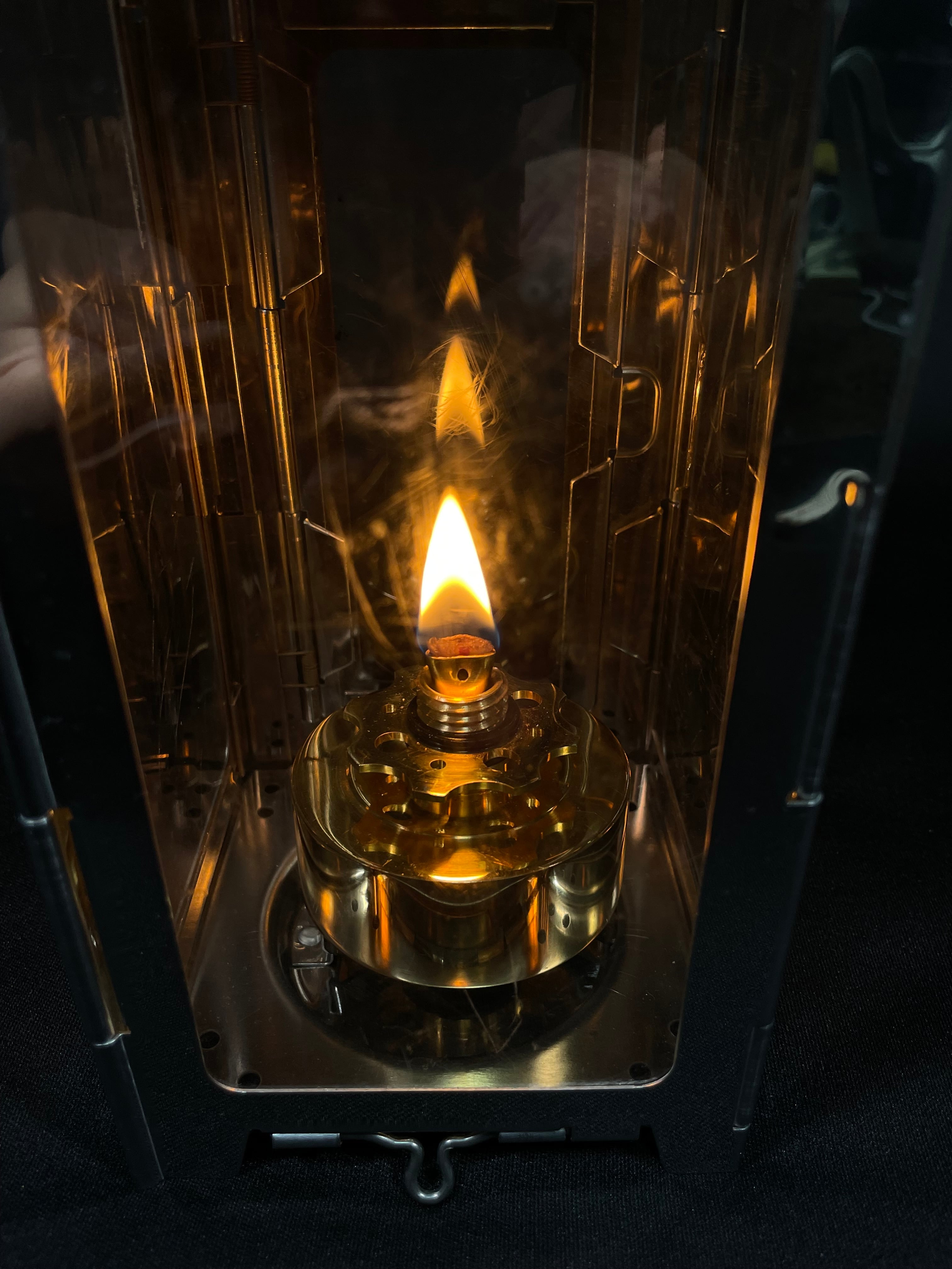 オイルカートリッジ bell スイス軍フォールディングキャンドルランタン