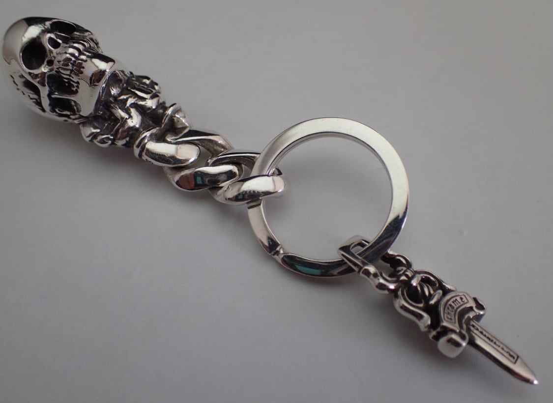 CHROME HEARTS クロムハーツ FOTI DELFINO ダガー キーリング