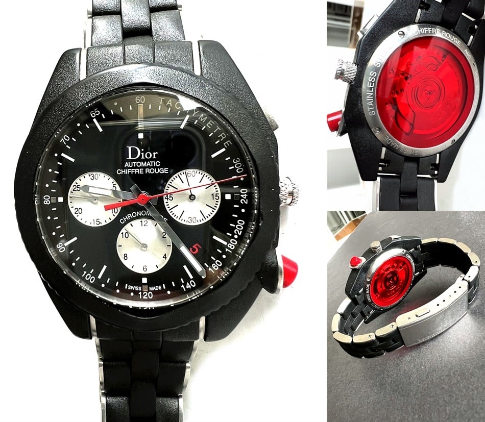 DIOR HOMME ディオール オム CHIFFRE ROUGE シフルルージュ クロノ