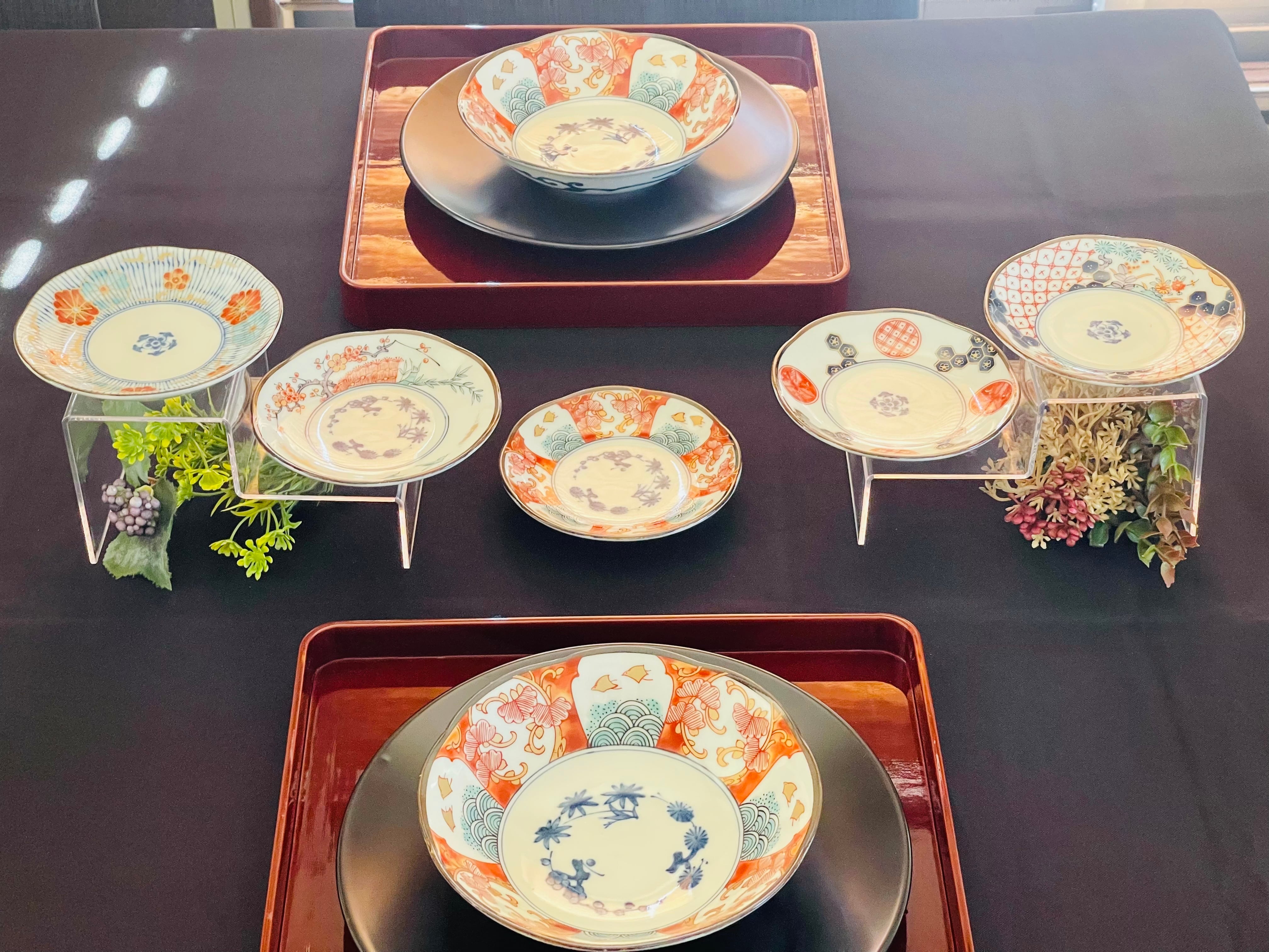 専用 古伊万里錦手皿（6枚セット） 専用 古伊万里錦手皿（6枚セット